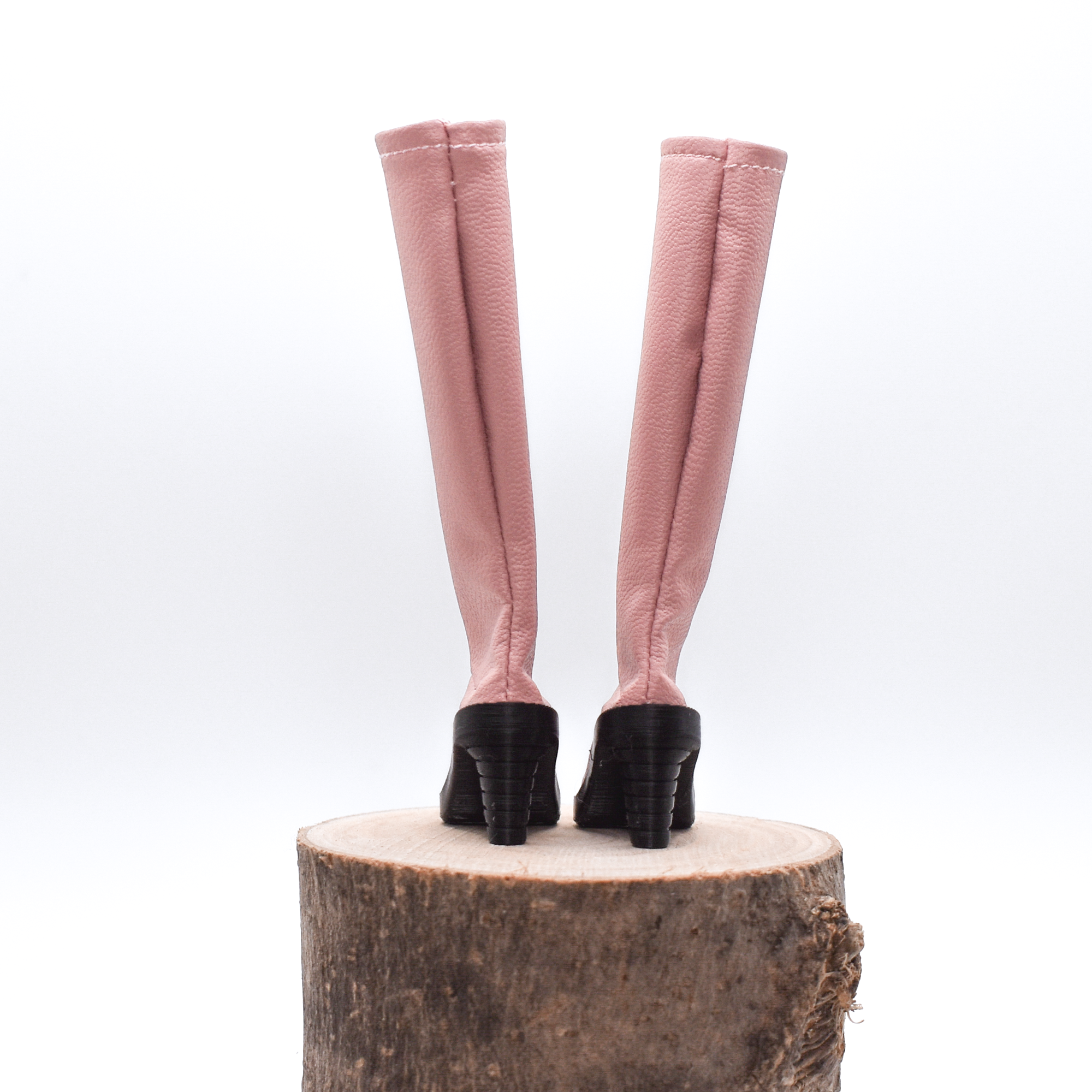Bottes roses à talons hauts - Pink Cocobat