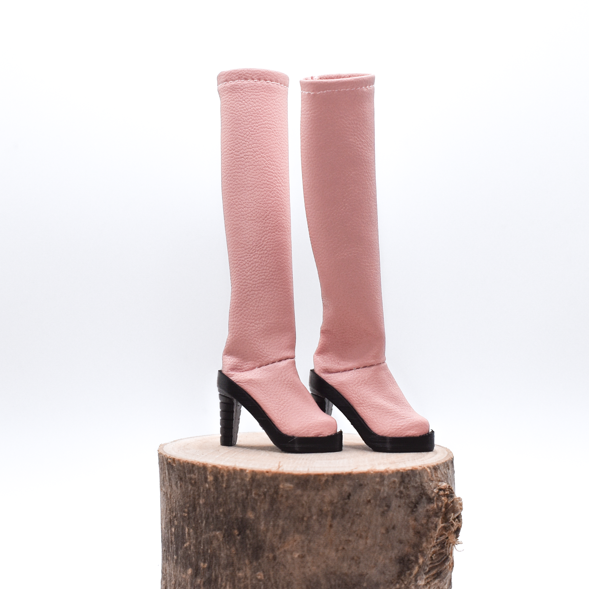 Bottes roses à talons hauts - Pink Cocobat