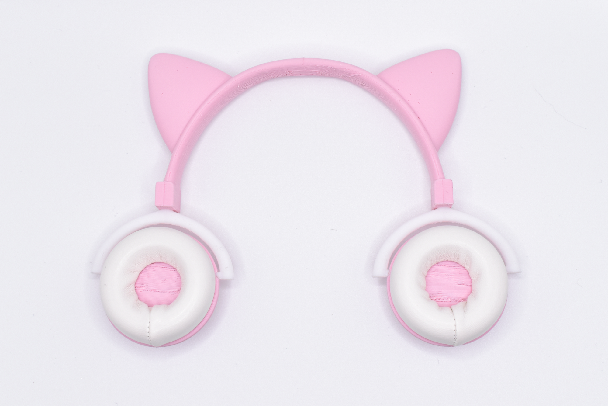 Casque audio - Chat rose