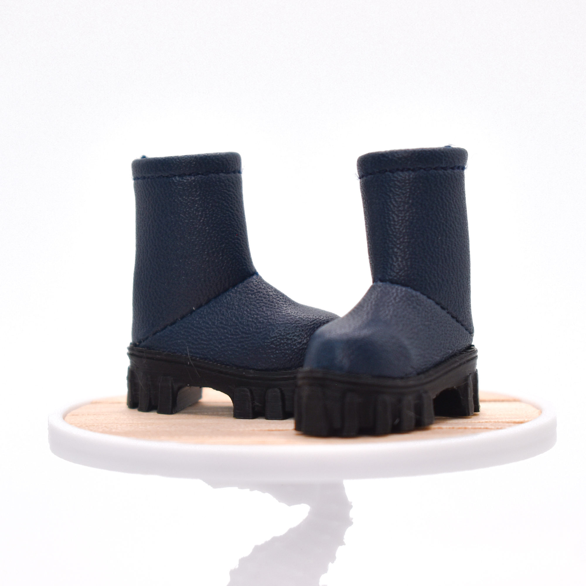 Bottines bleu marine - Abysse