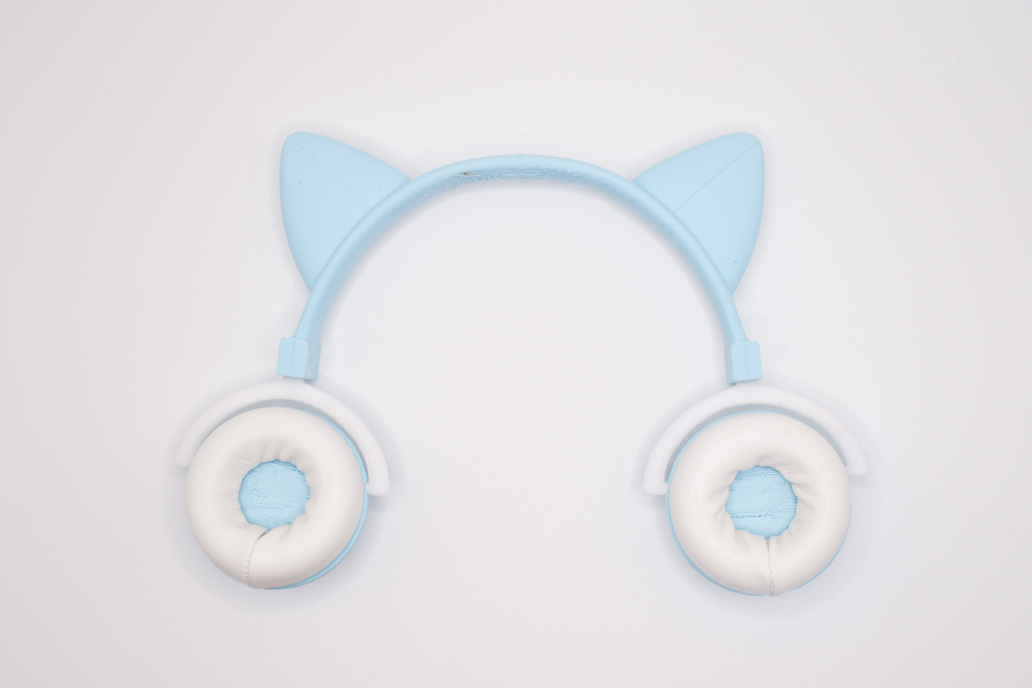 Casque audio - Chat bleu