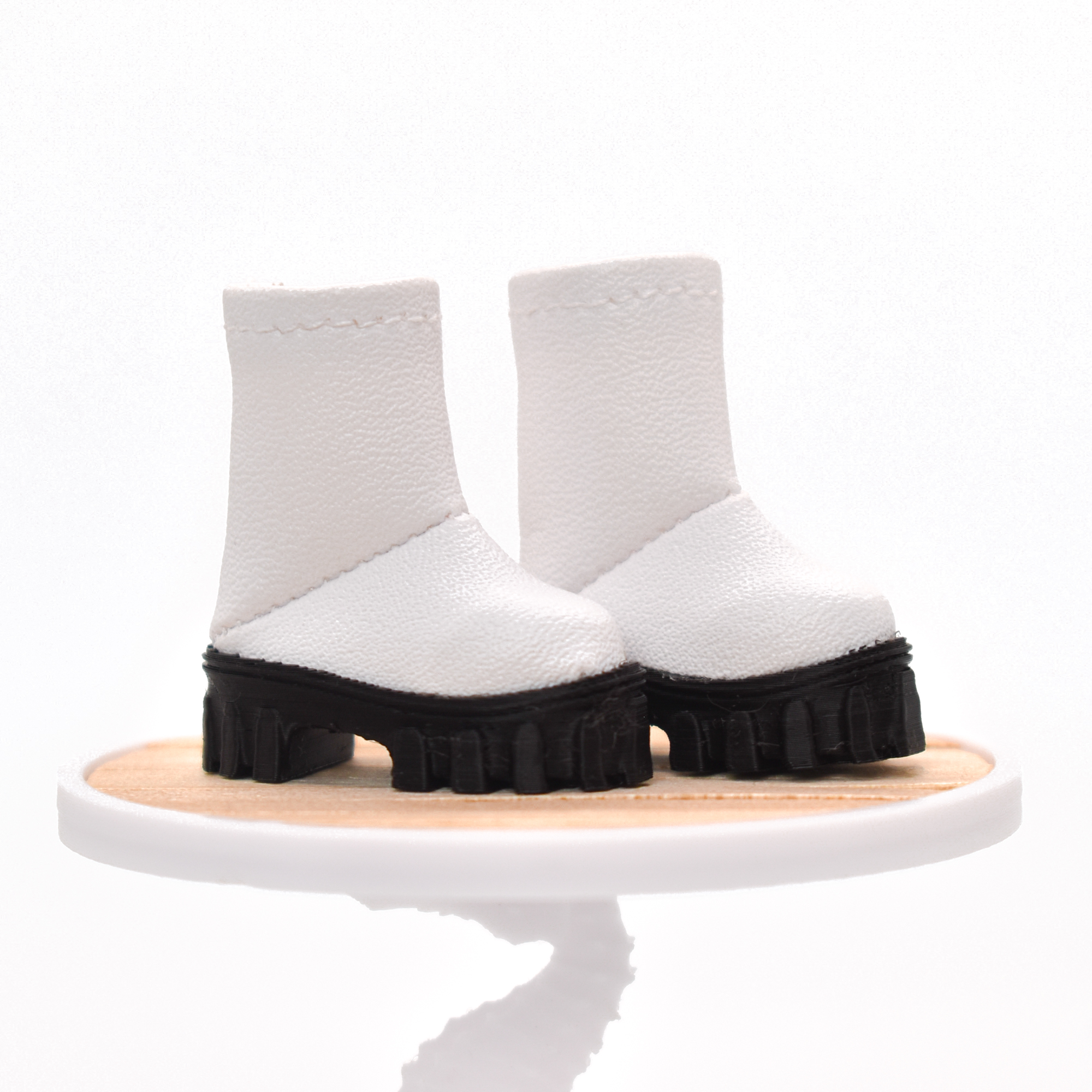 Bottines blanches - Piano
