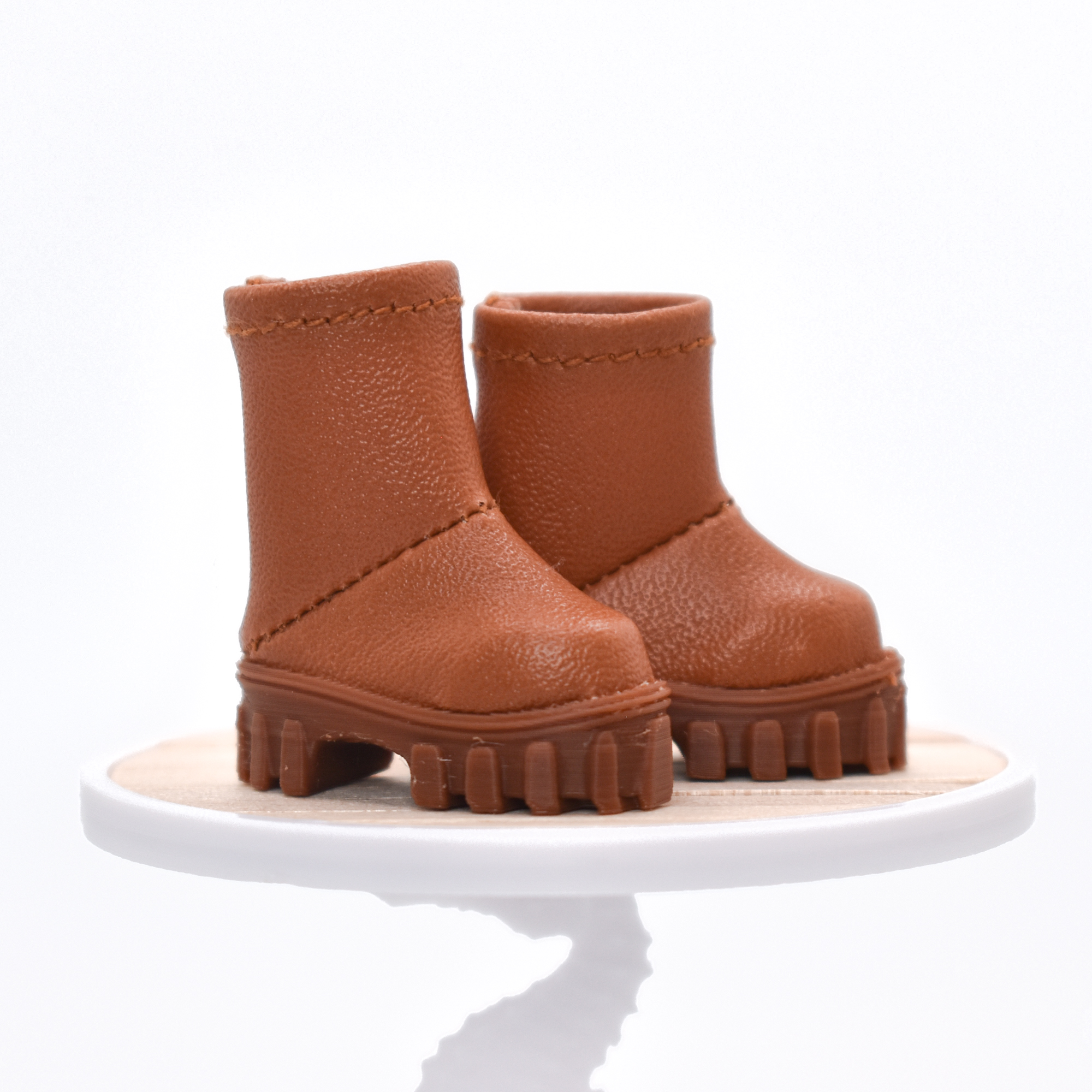 Bottines marron - Cannelle