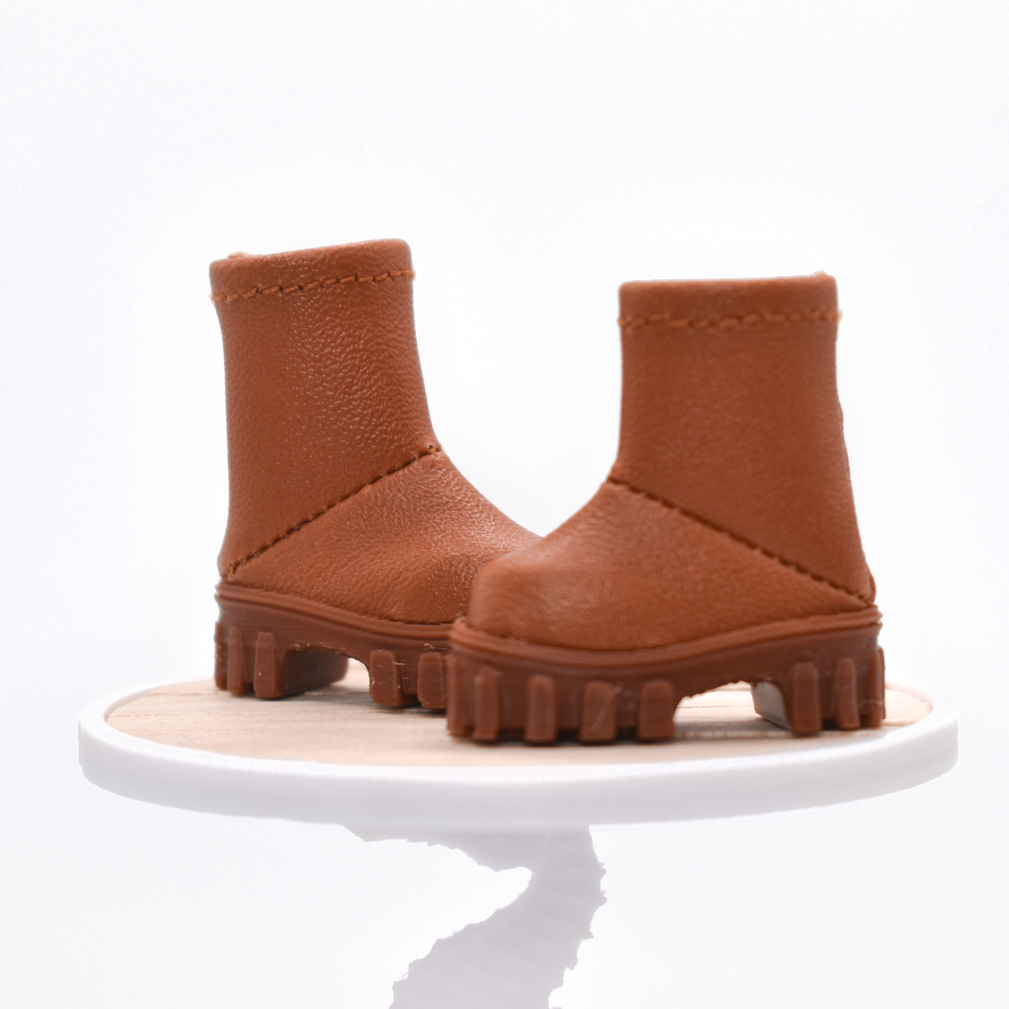 Bottines marron - Cannelle
