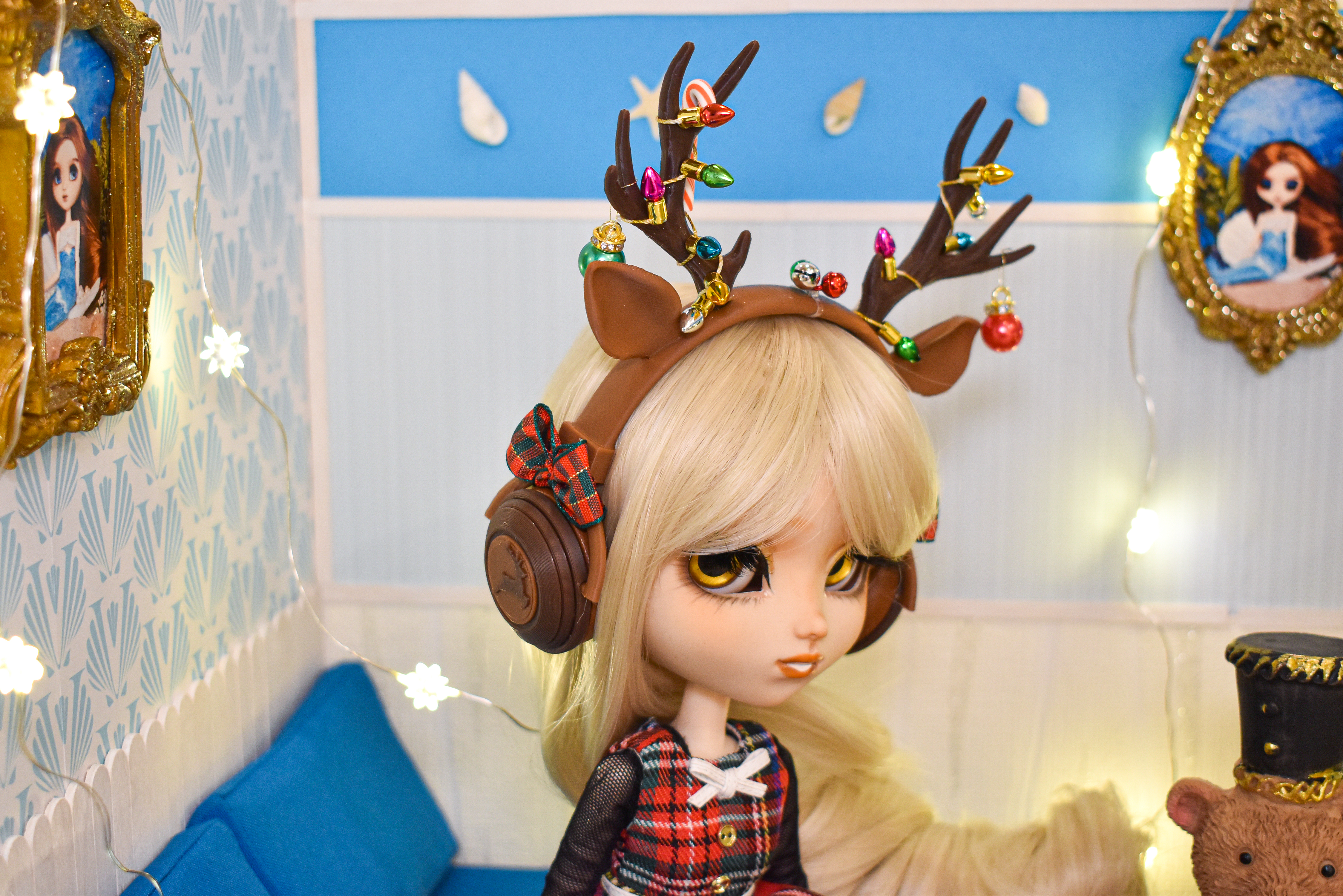 Casque audio - Renne de Noël