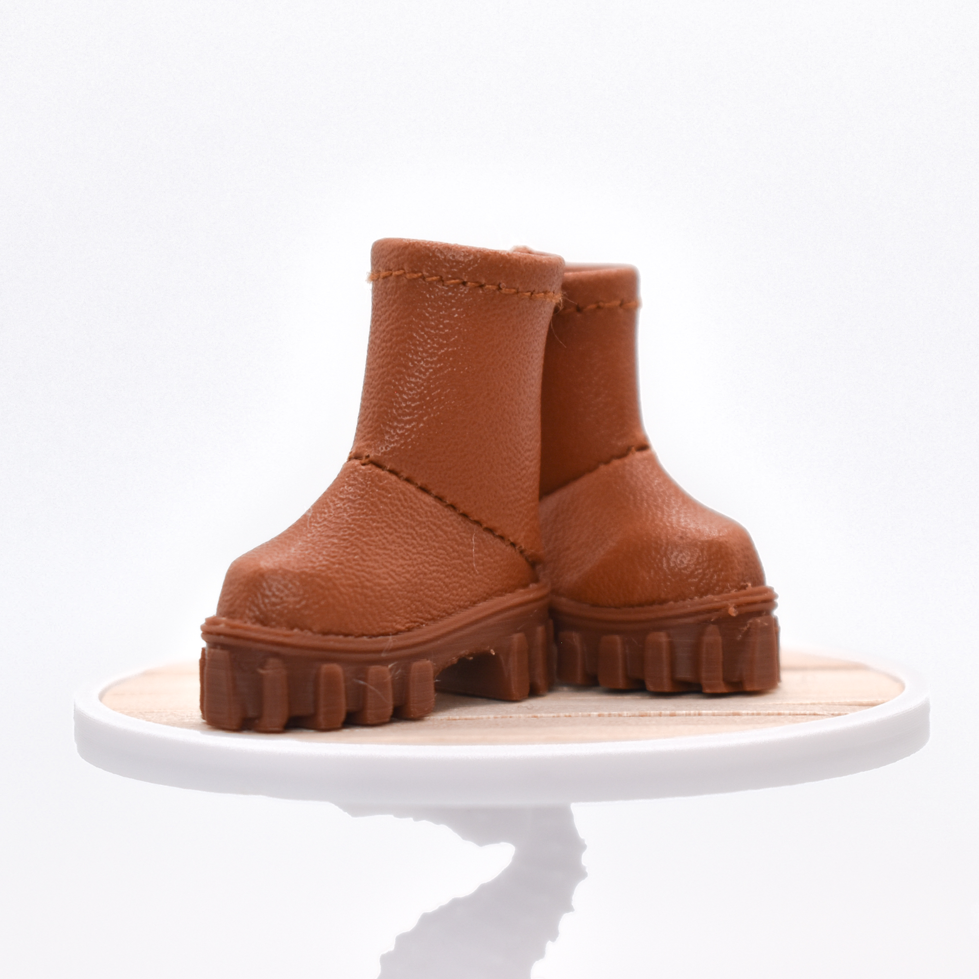 Bottines marron - Cannelle