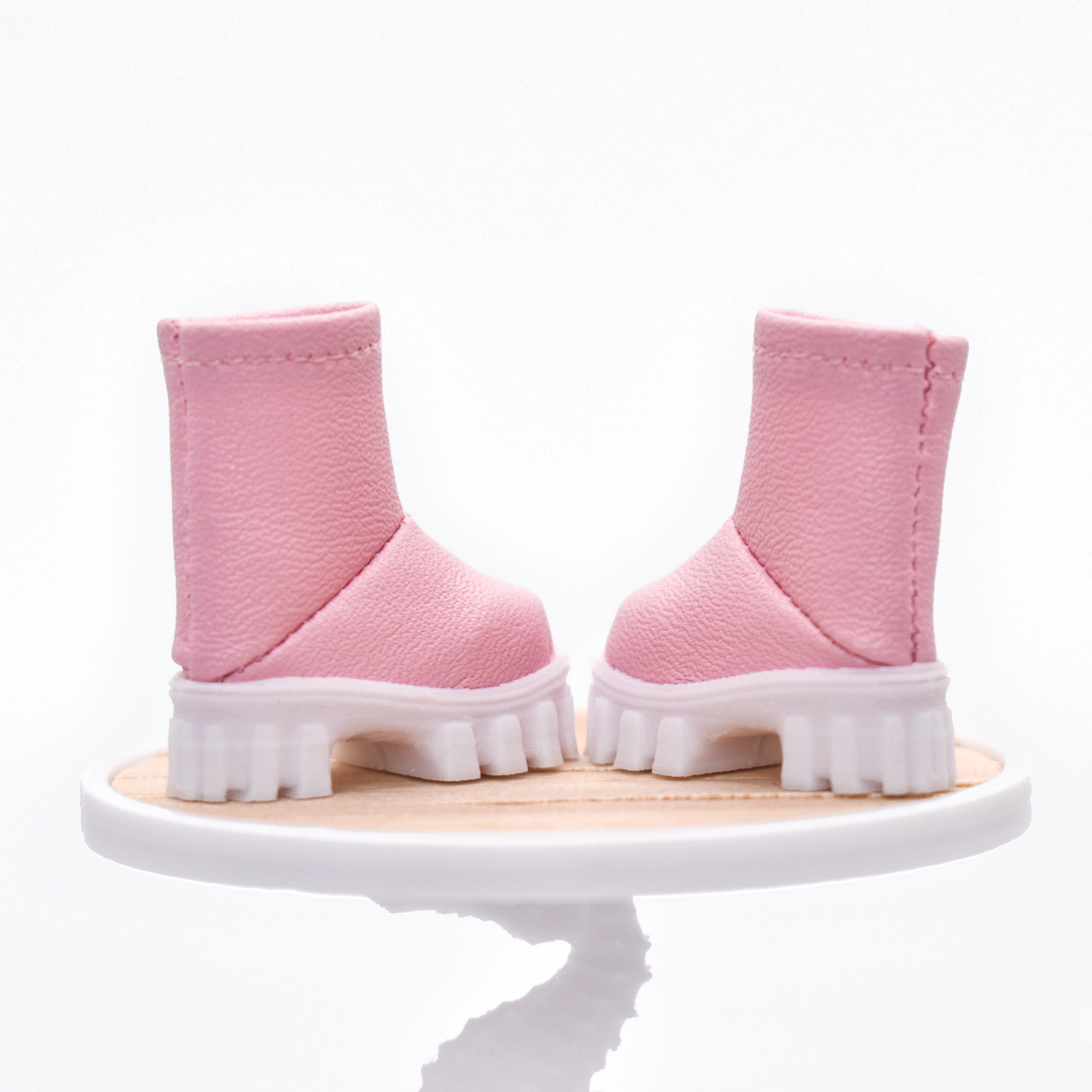 Bottines roses - Églantine