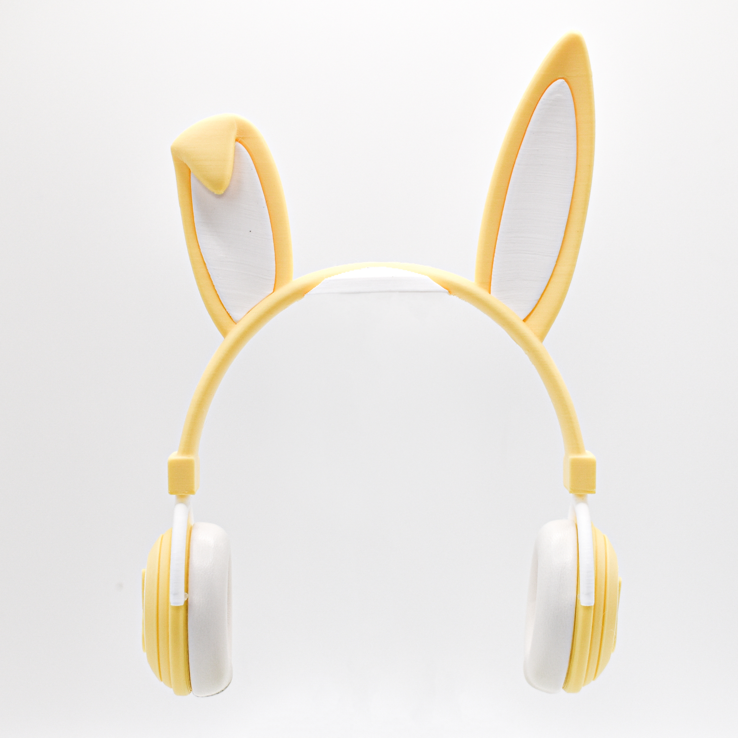 Casque audio - Lapin jaune