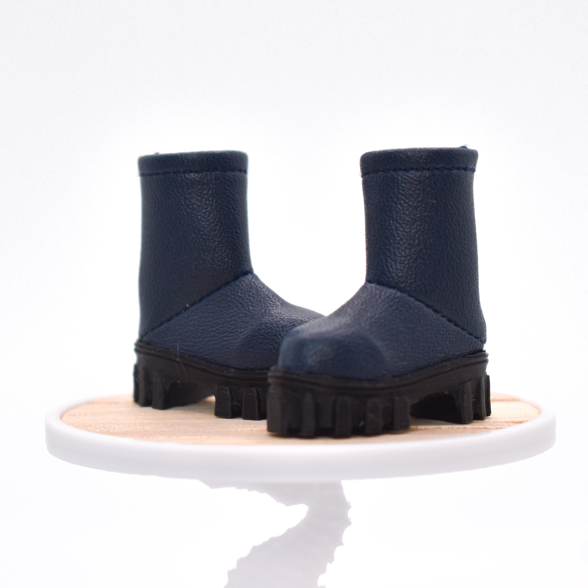 Bottines bleu marine - Abysse