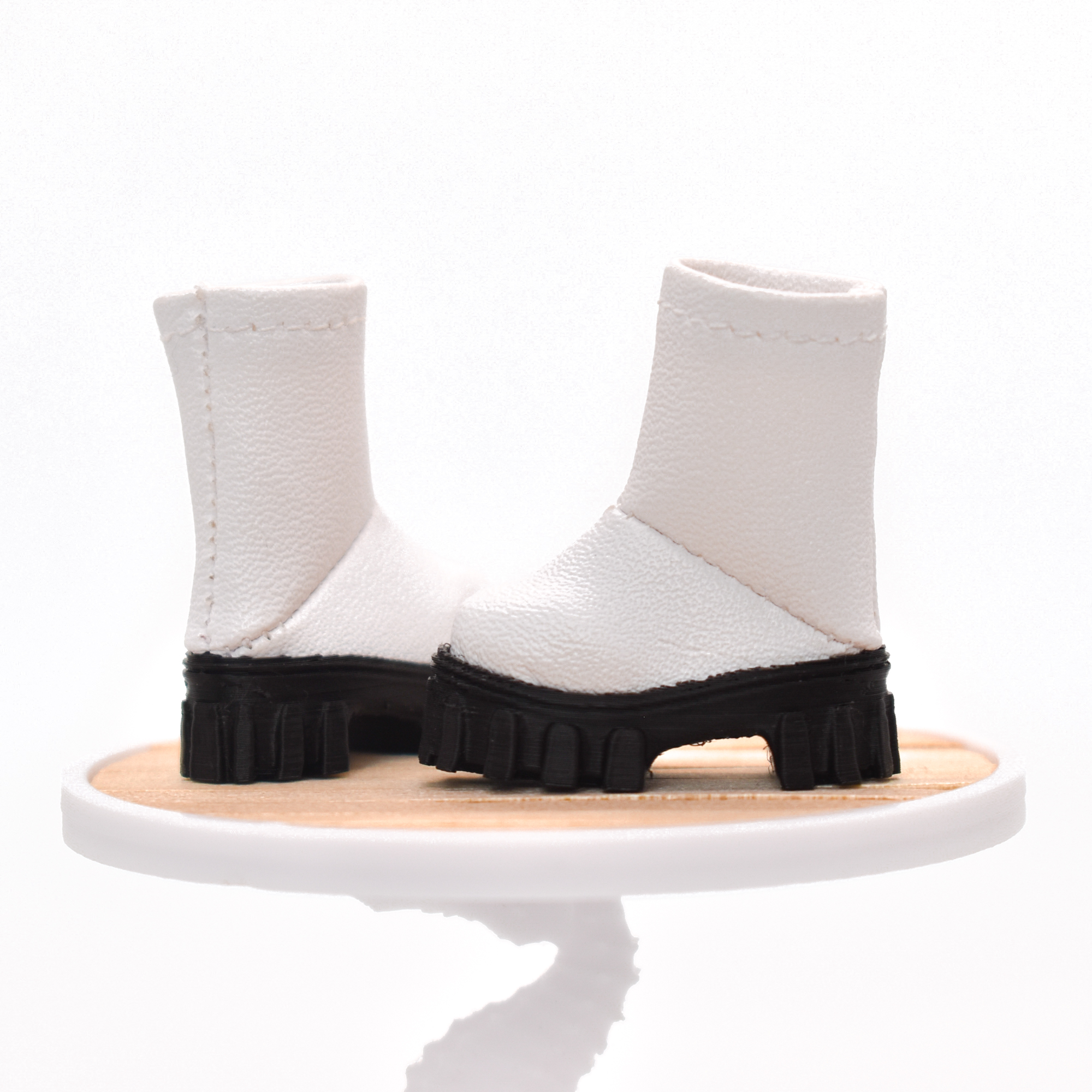 Bottines blanches - Piano
