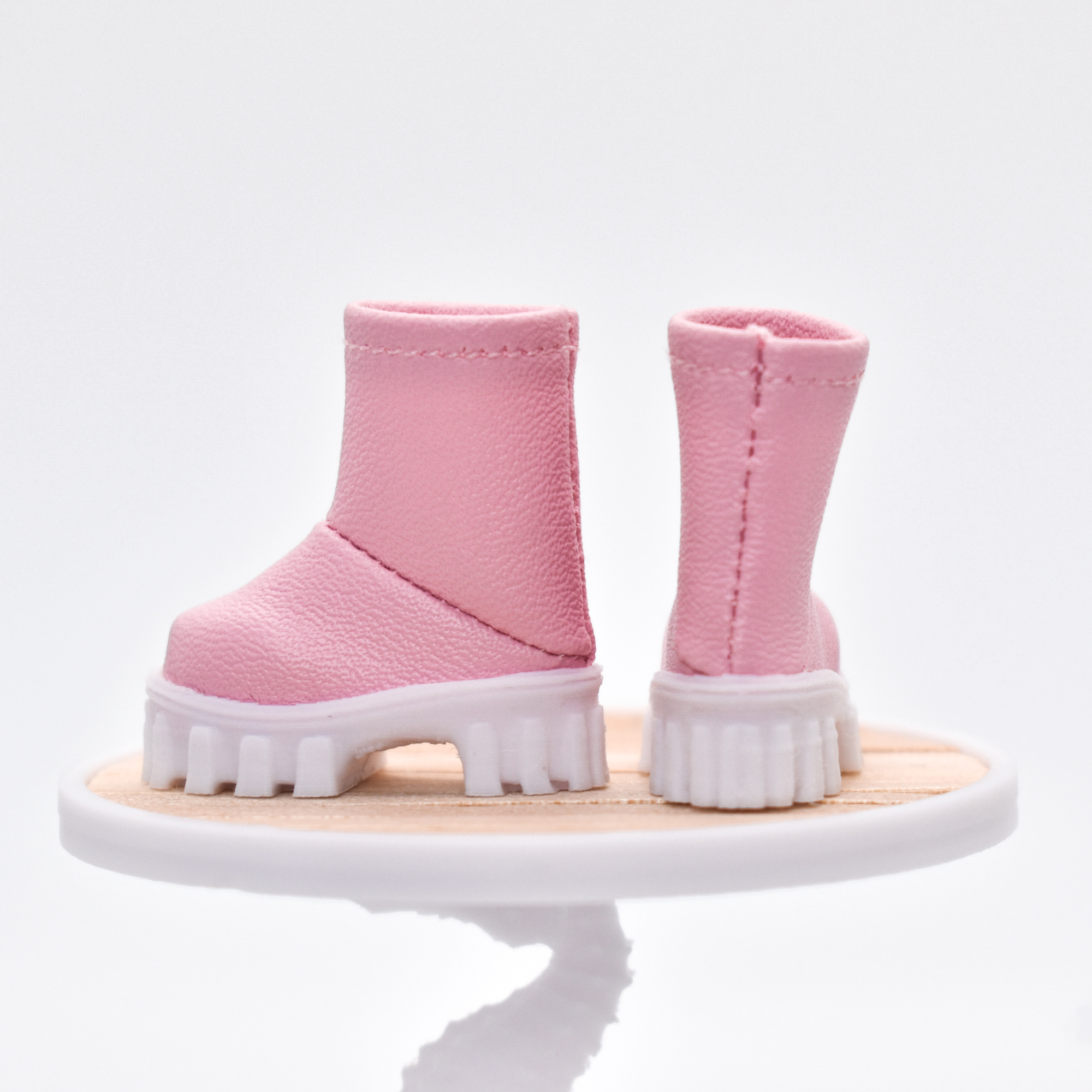 Bottines roses - Églantine