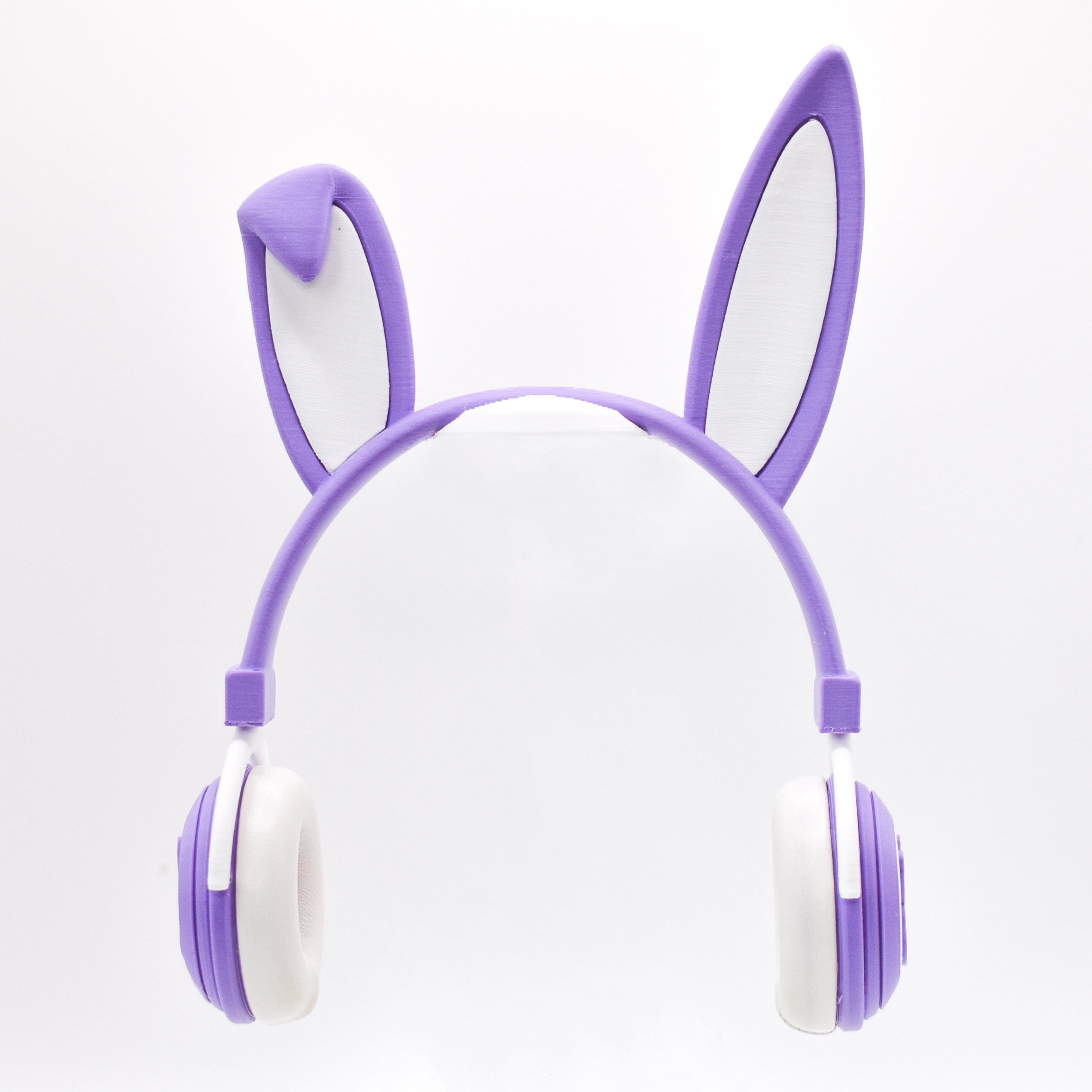 Casque audio - Lapin violet
