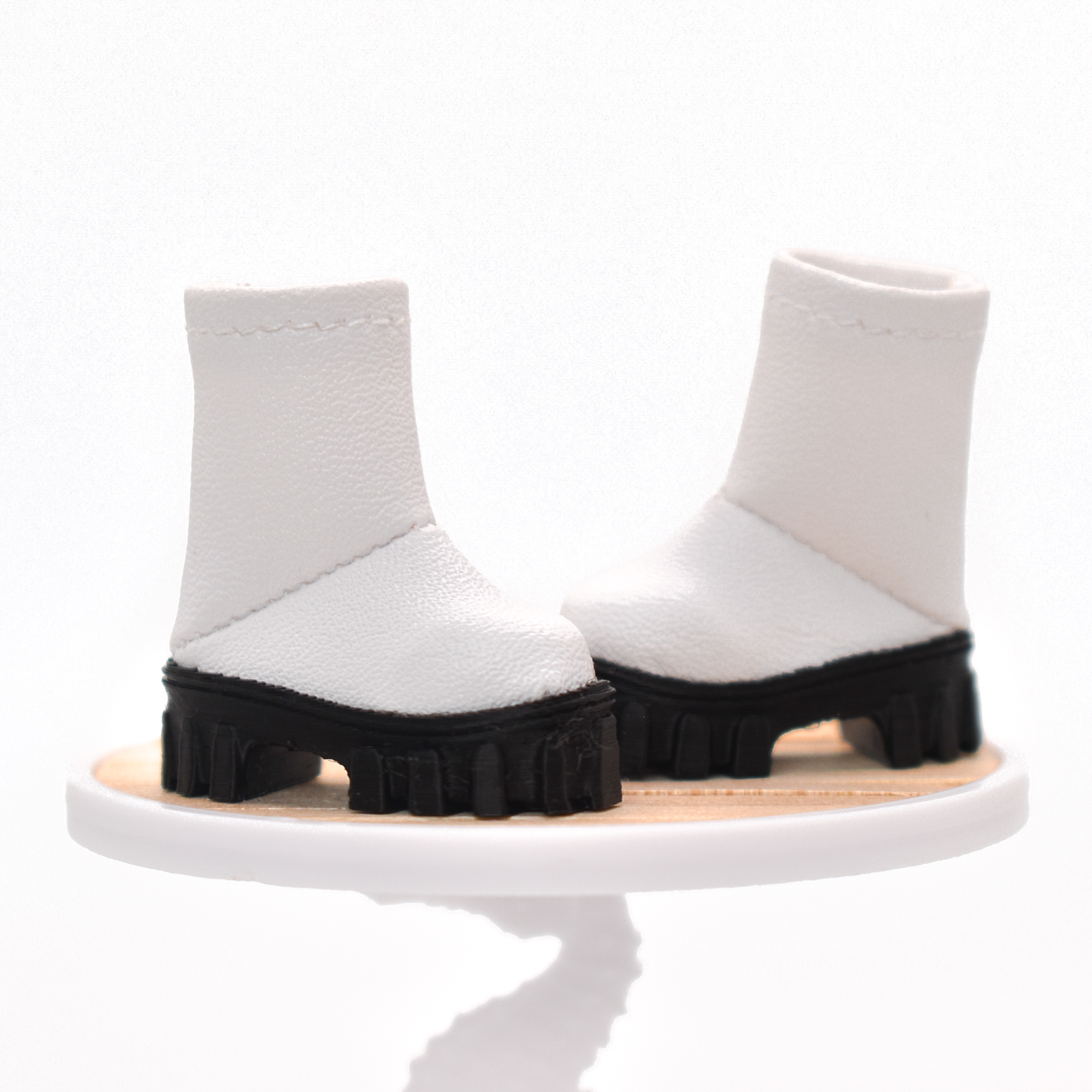 Bottines blanches - Piano