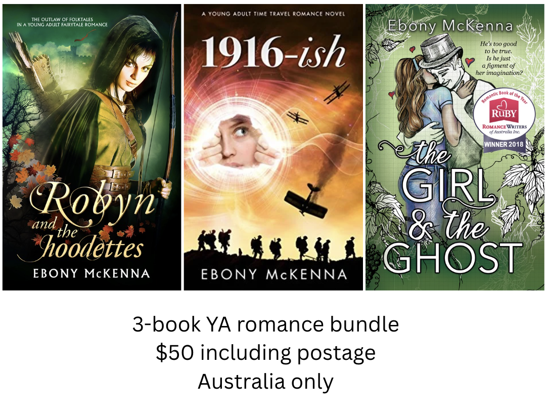 3-book YA adventure romance bundle 