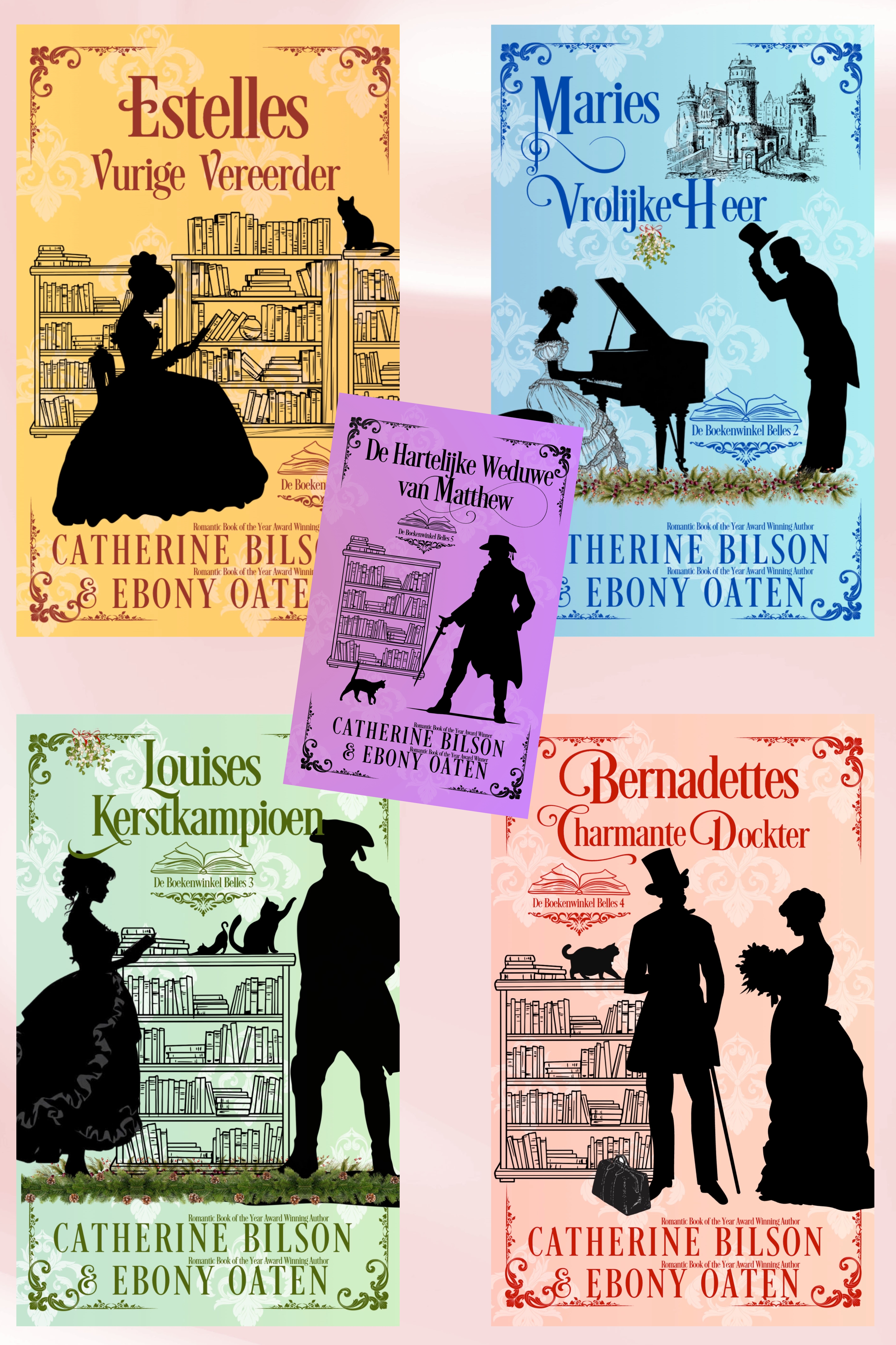 Alle vijf Boekenwinkel Belles