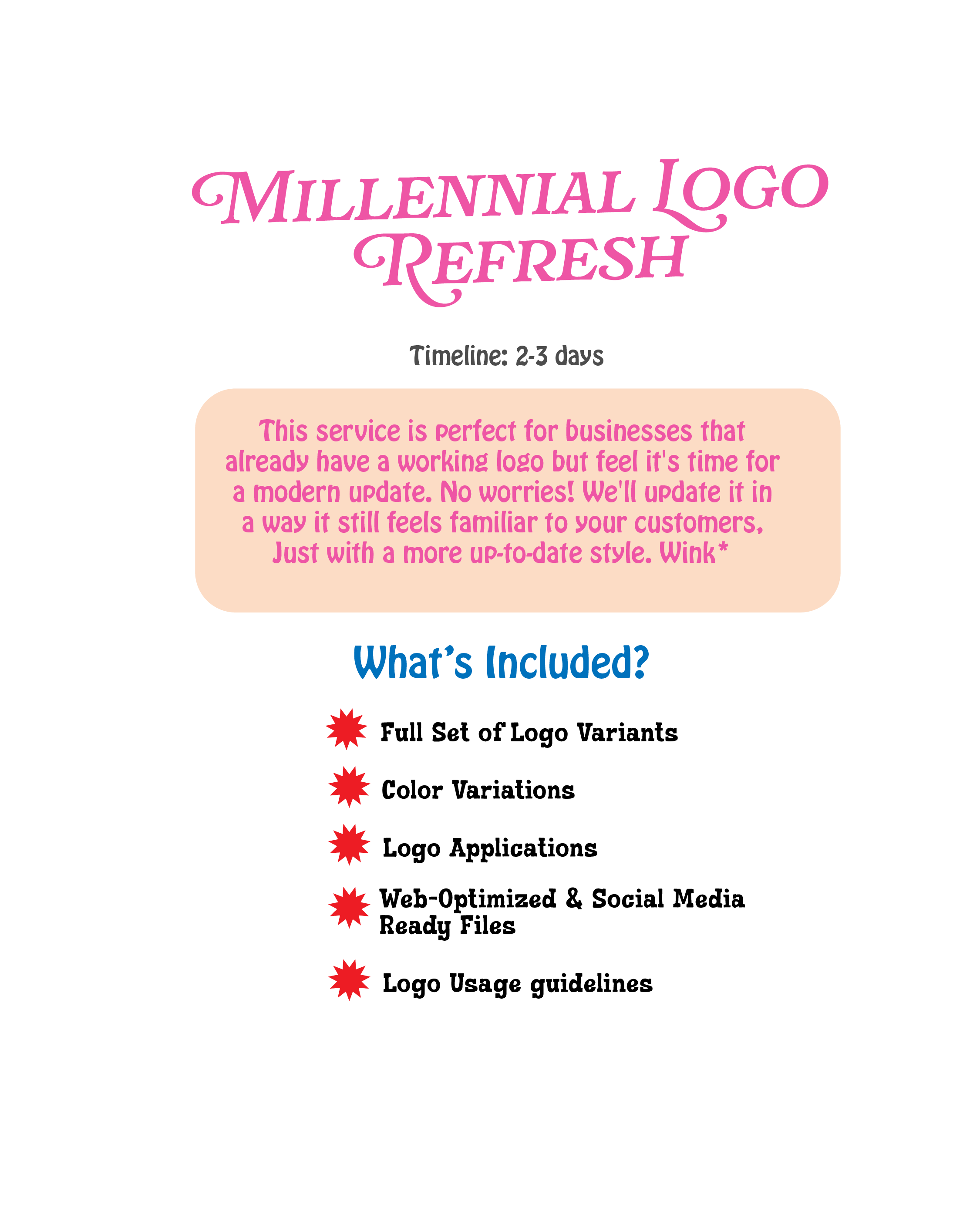 Millennial Logo Refresh