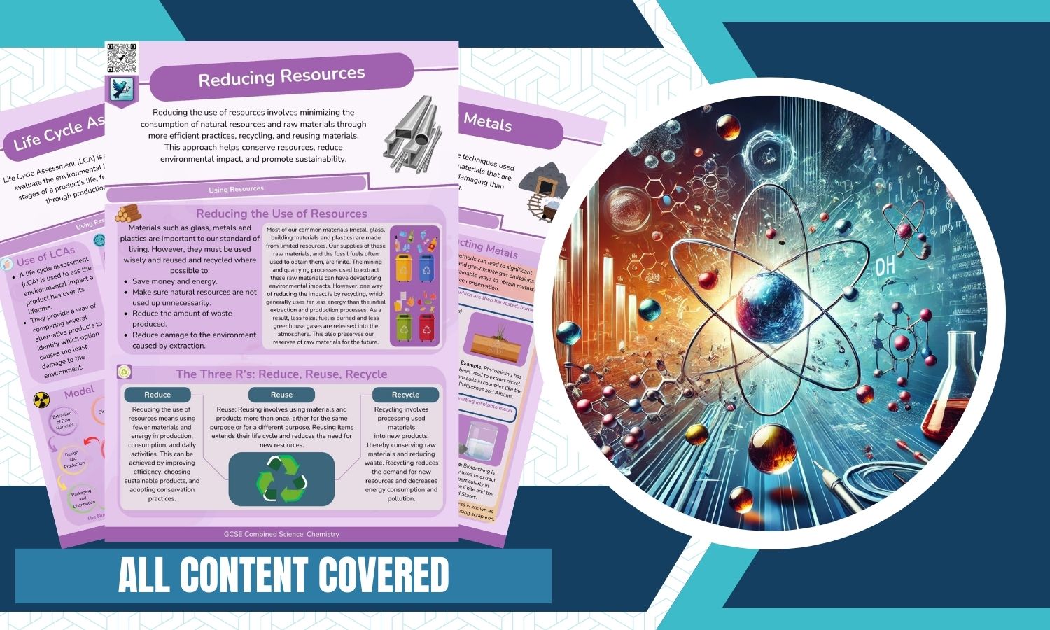 Combined Science: Chemistry Revision Posters - Using Resources