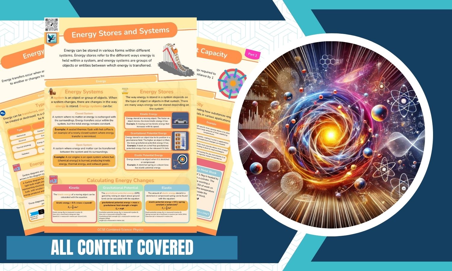 Combined Science: Physics Revision Posters - Energy