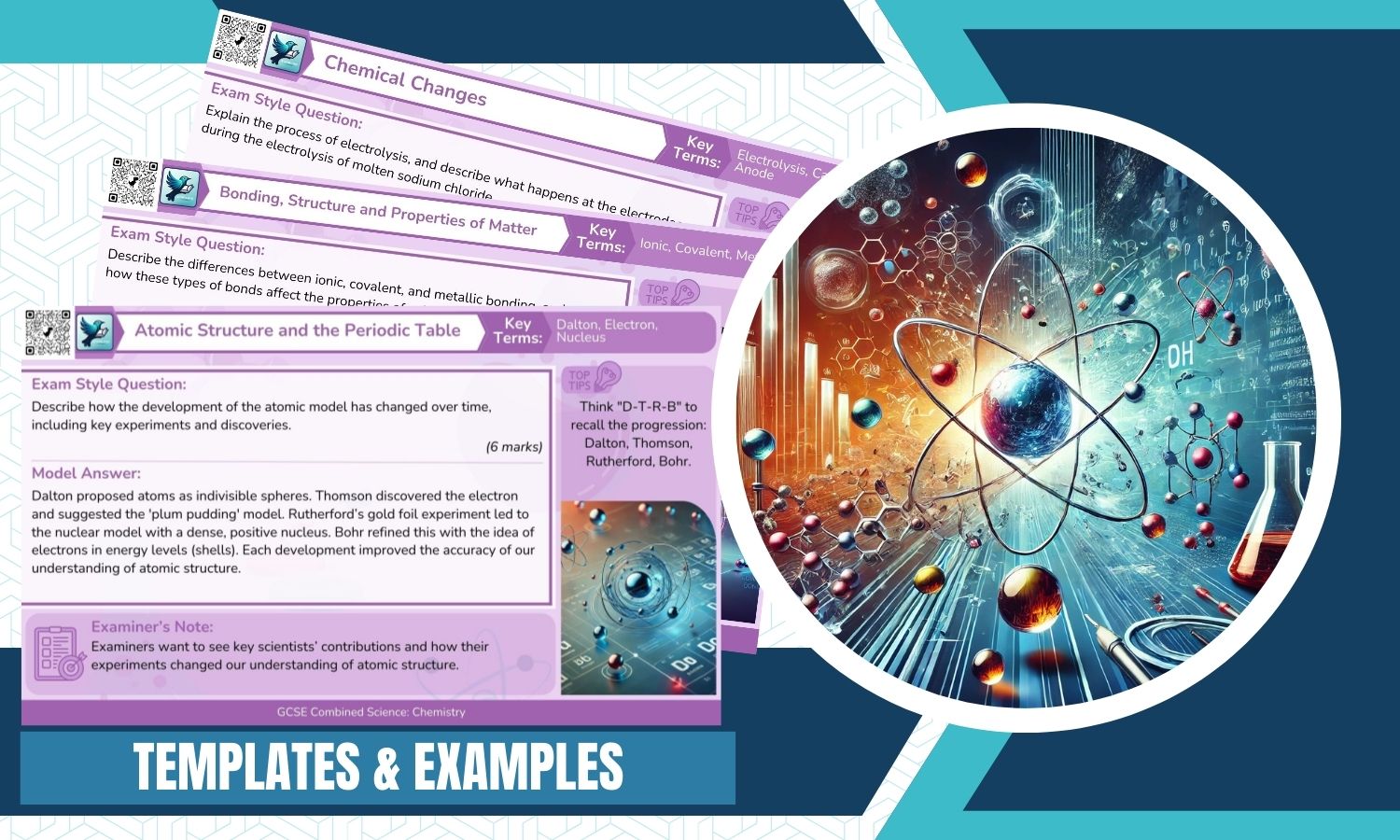 Combined Science: Chemistry 30+ Six Mark Model Answers