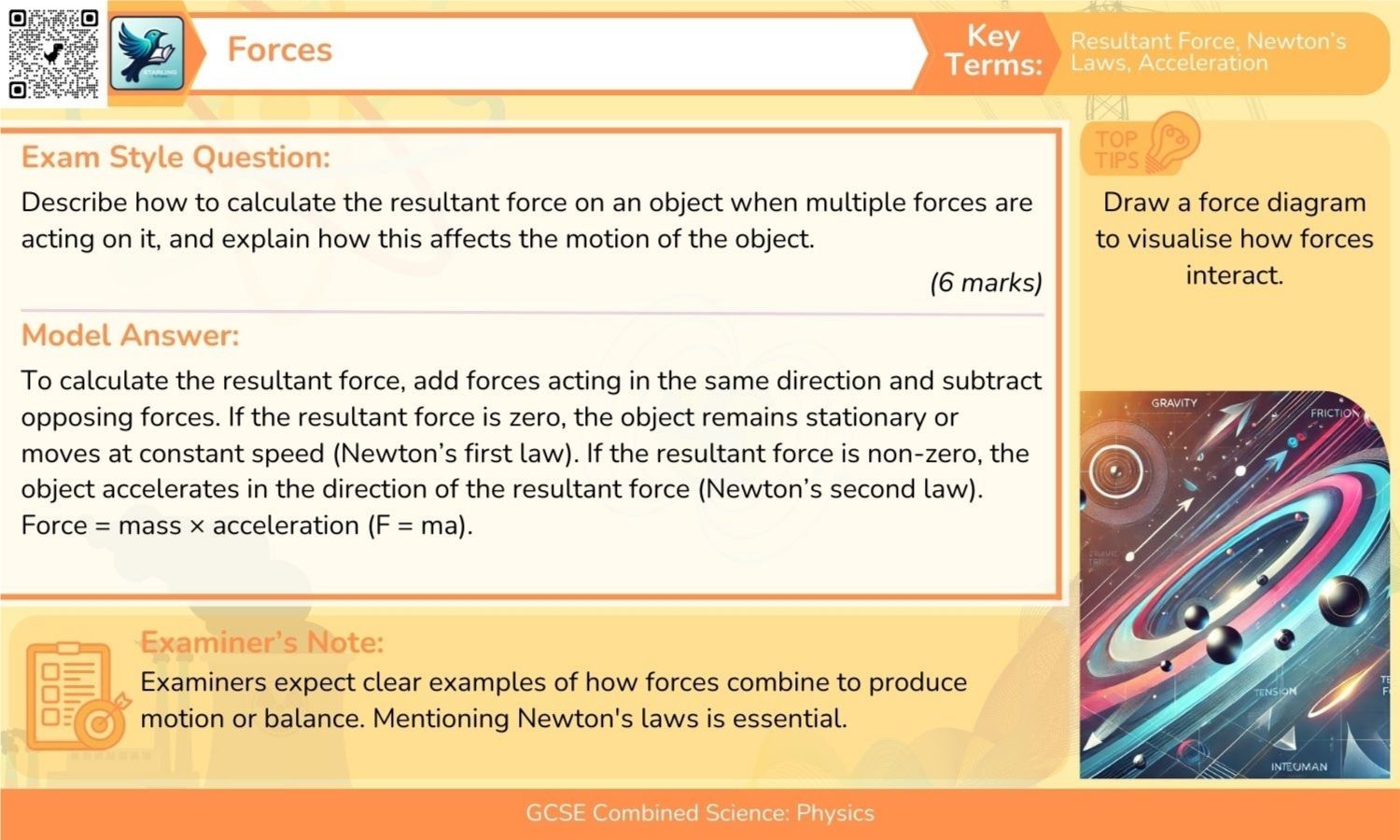 Combined Science: Physics 21+ Six Mark Model Answers
