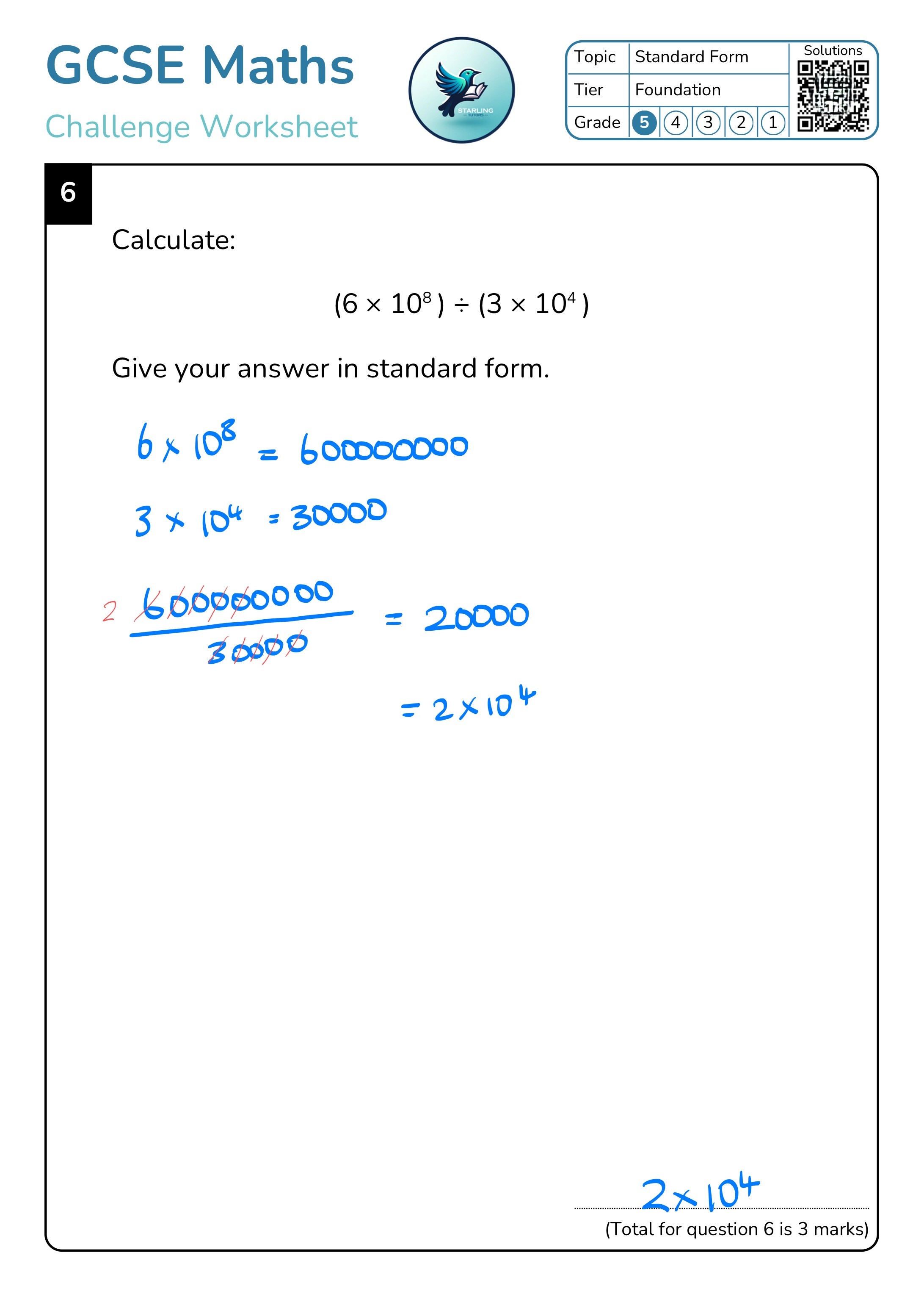 GCSE Maths: Standard Form