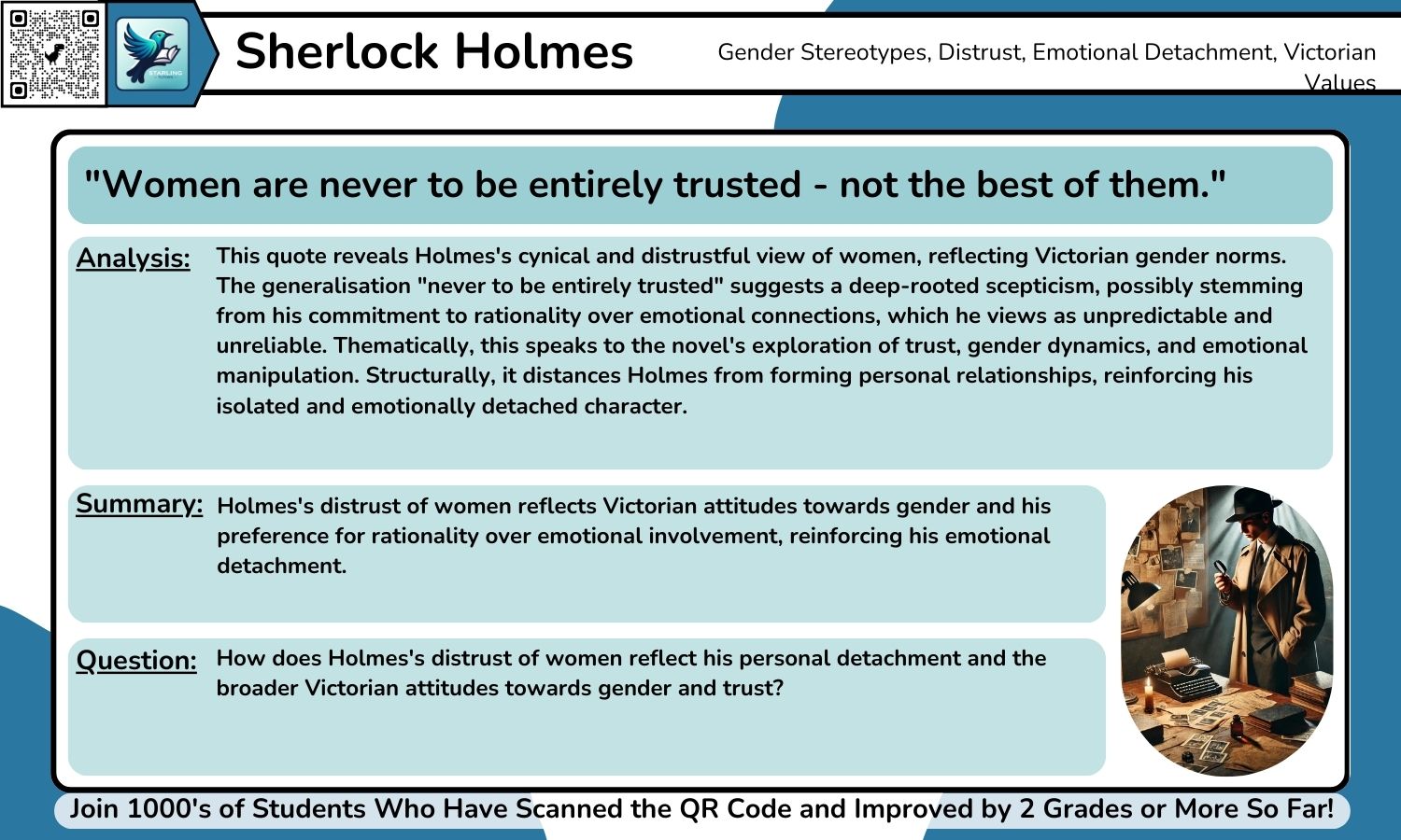 GCSE English Lit: 35+ The Sign of Four Quotes With Grade 9 Analysis Per Quote