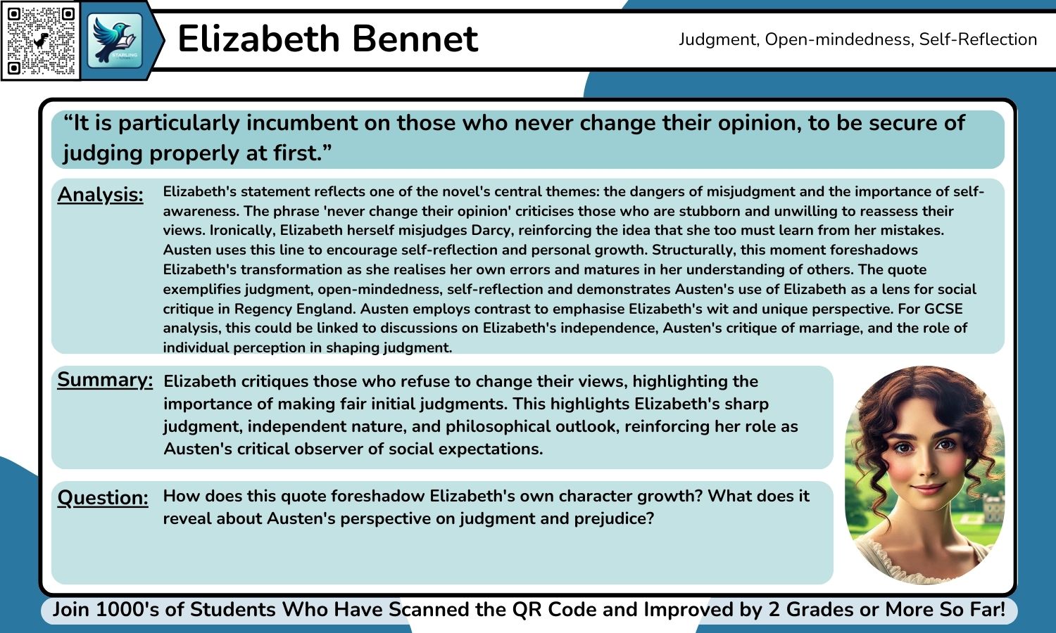 GCSE English Lit: 50+ Pride and Prejudice Quotes With Grade 9 Analysis Per Quote