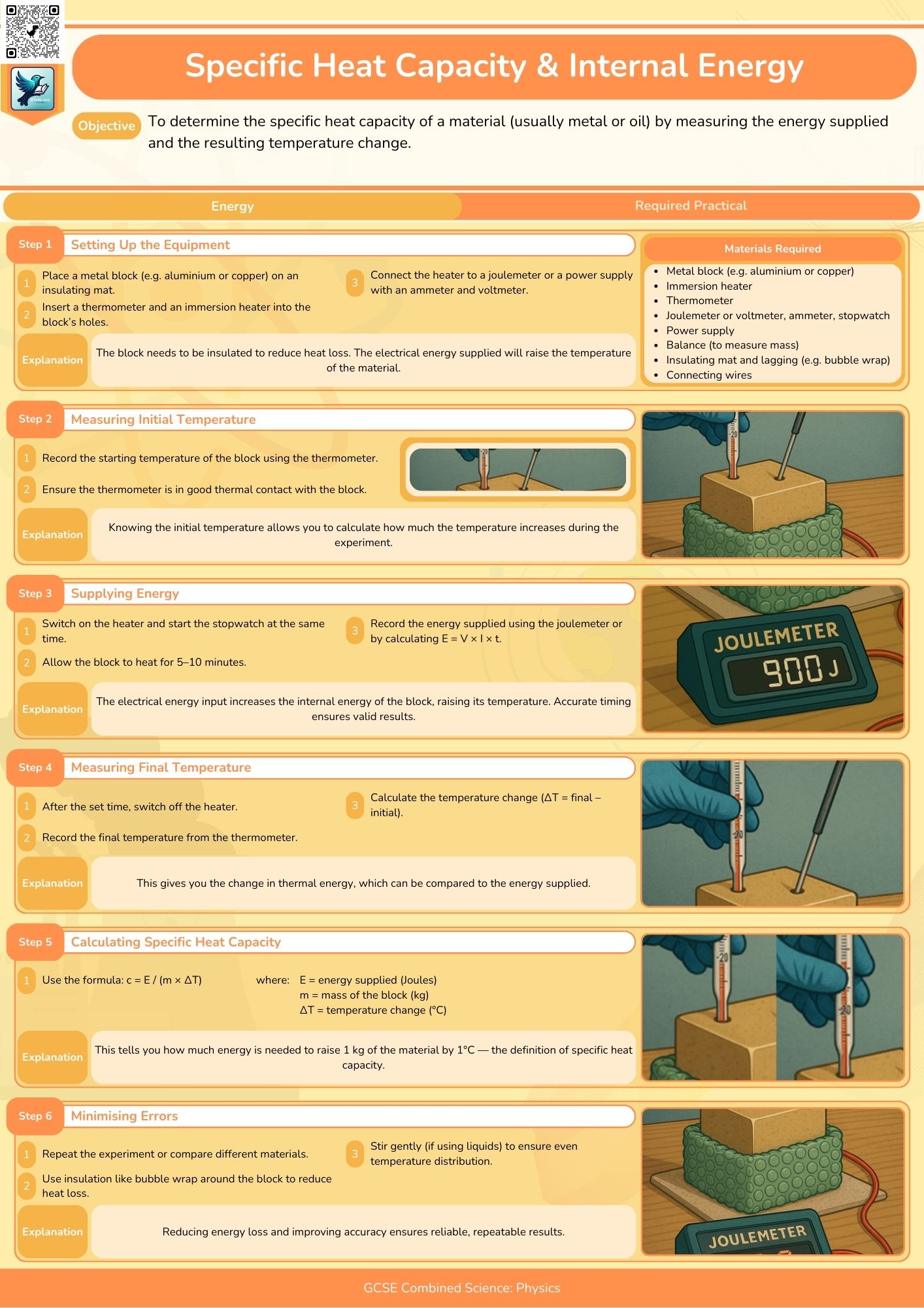 Combined Science: Physics Required Practicals - All Topics