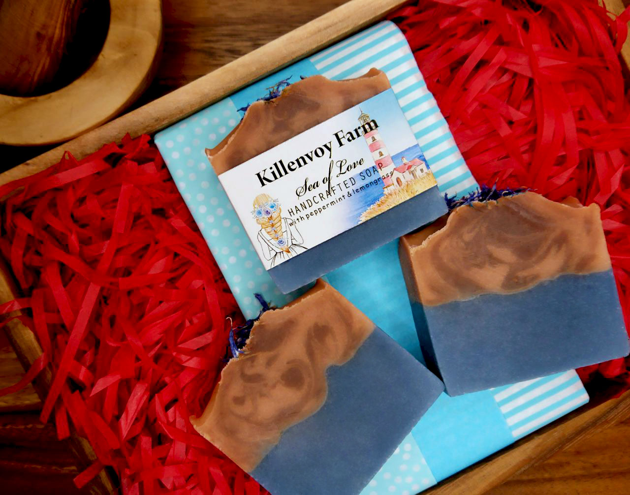 Sea of Love soap (vegan)