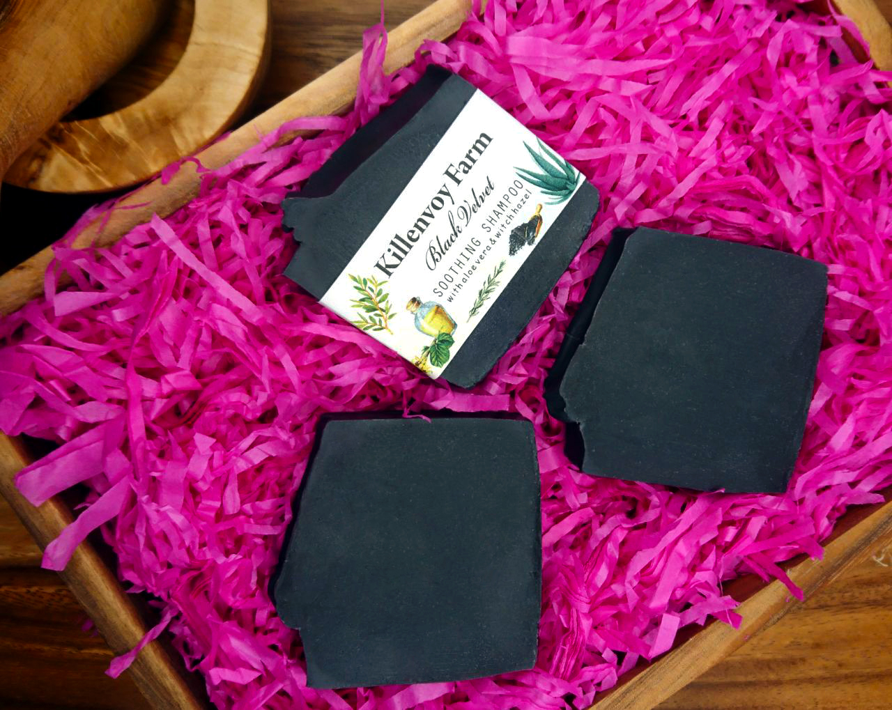 Black Velvet Shampoo bar (Soothing)