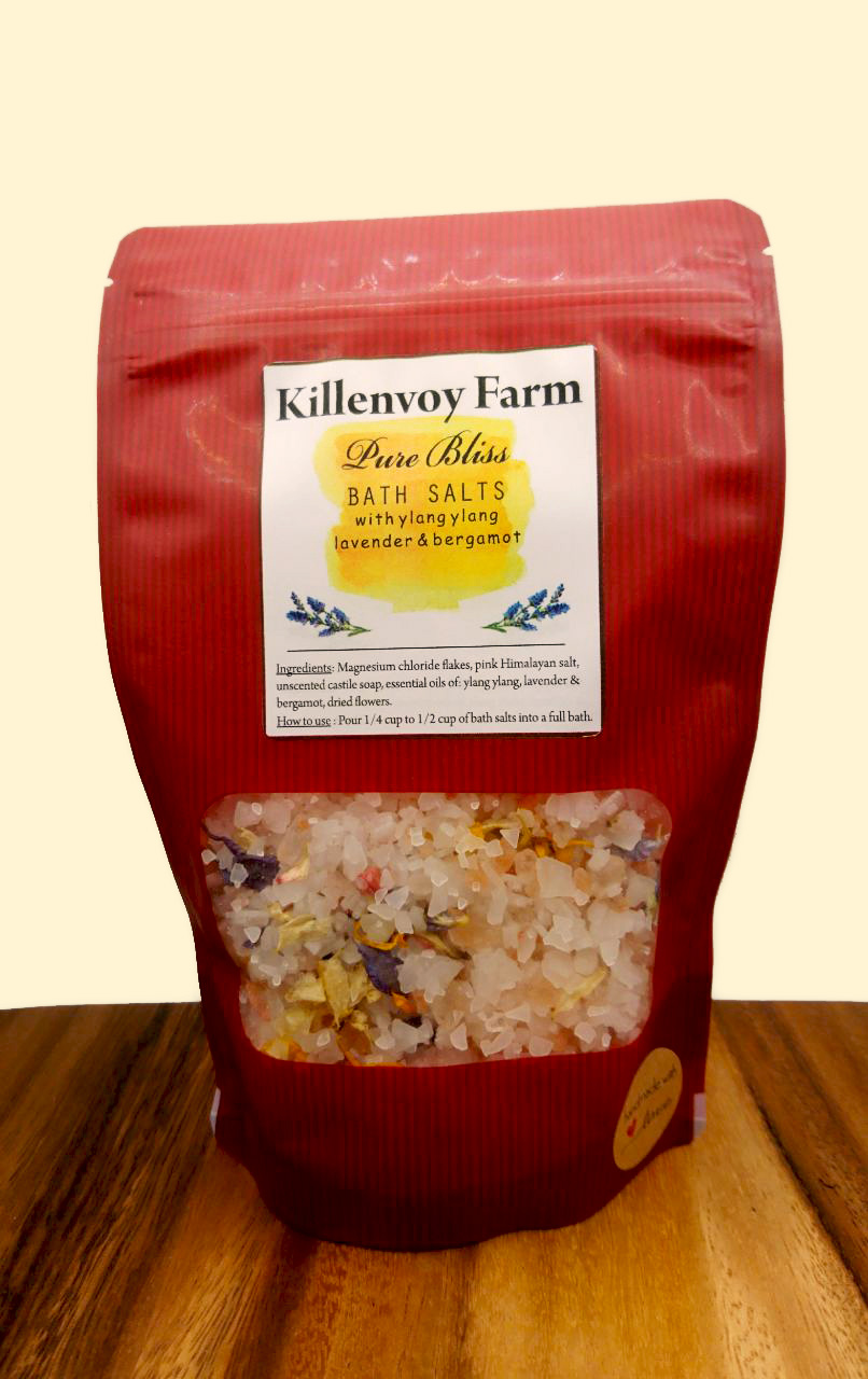 "Pure Bliss" bath salts