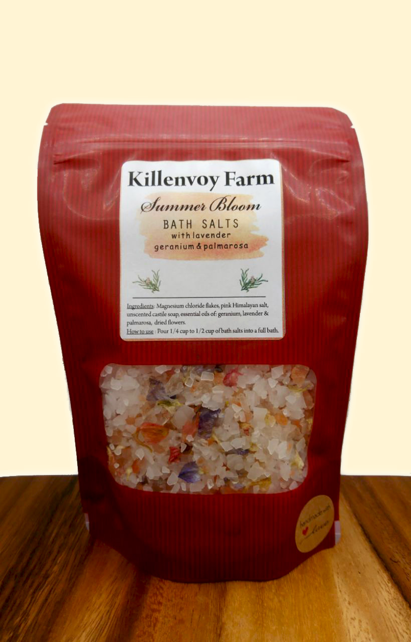 "Summer Bloom" bath salts