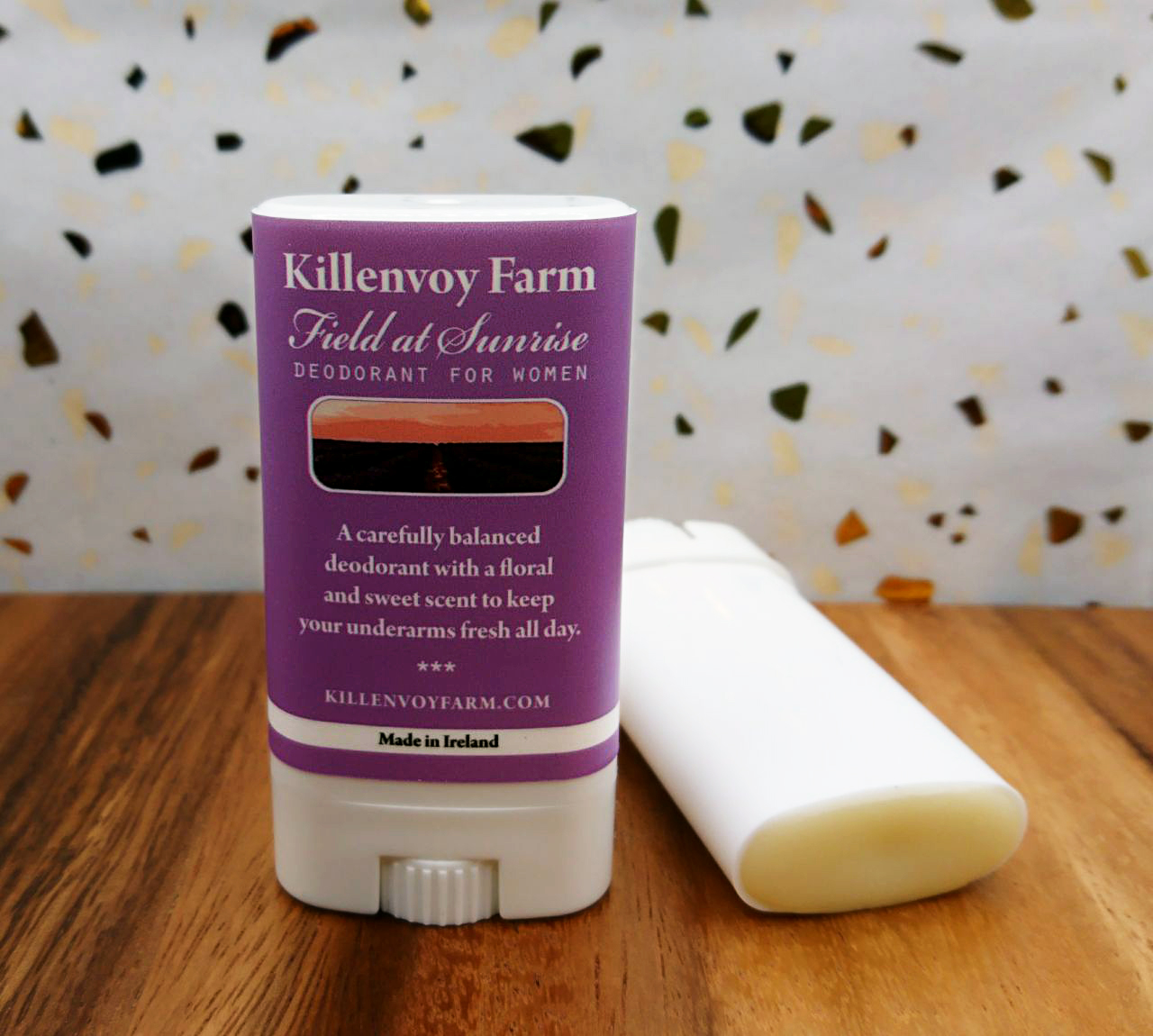 "Field at Sunrise" Natural Deodorant for Women
