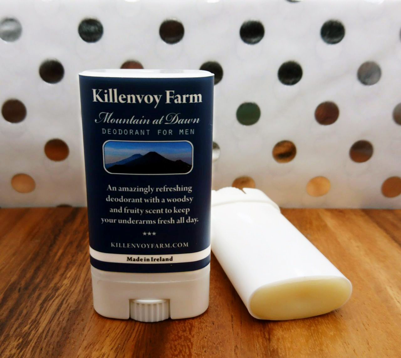 "Mountain at Dawn" Natural Deodorant for Men