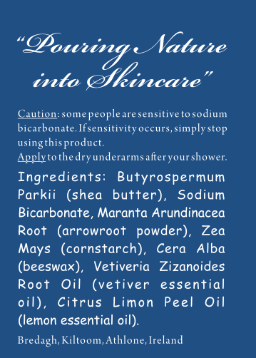 "Mountain at Dawn" Natural Deodorant for Men