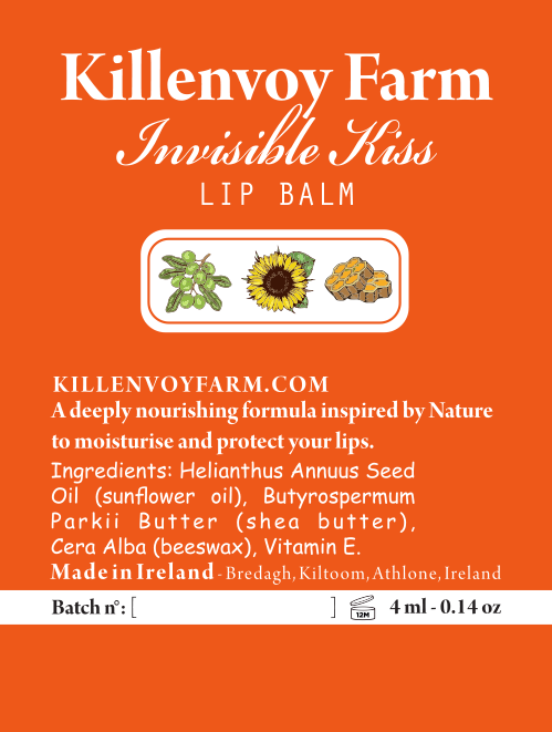 "Invisible Kiss" Natural Clear Lip Balm