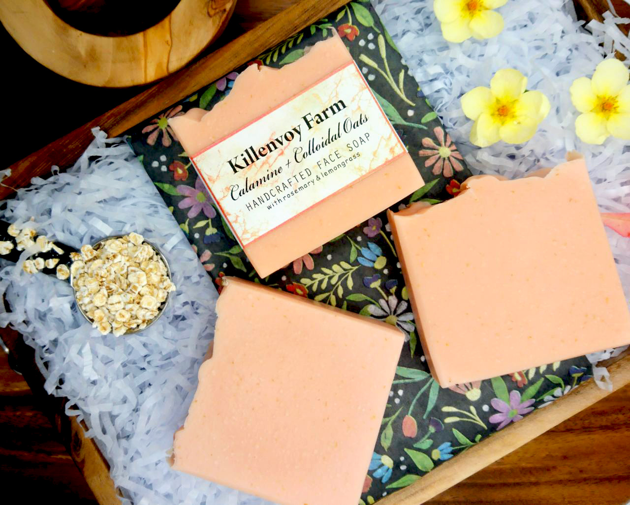 Calamine & Colloidal Oats Face & Body soap