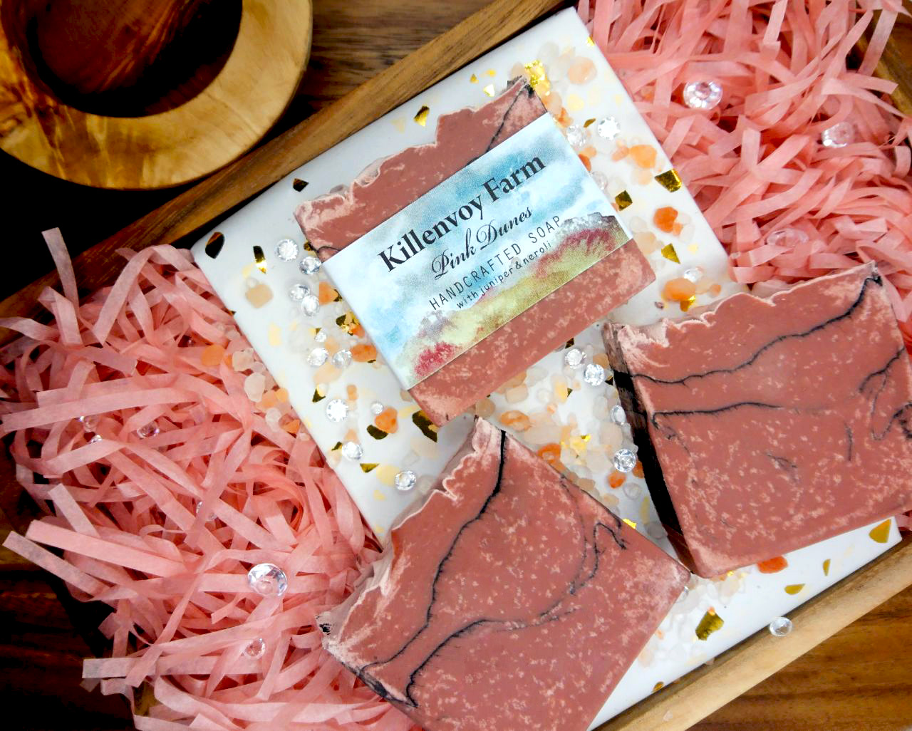 Pink Dunes soap