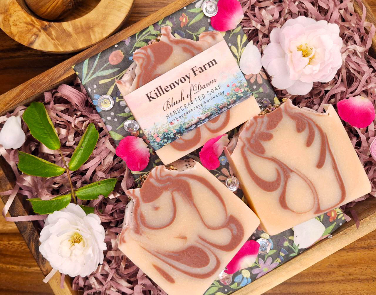 Blush of Dawn soap