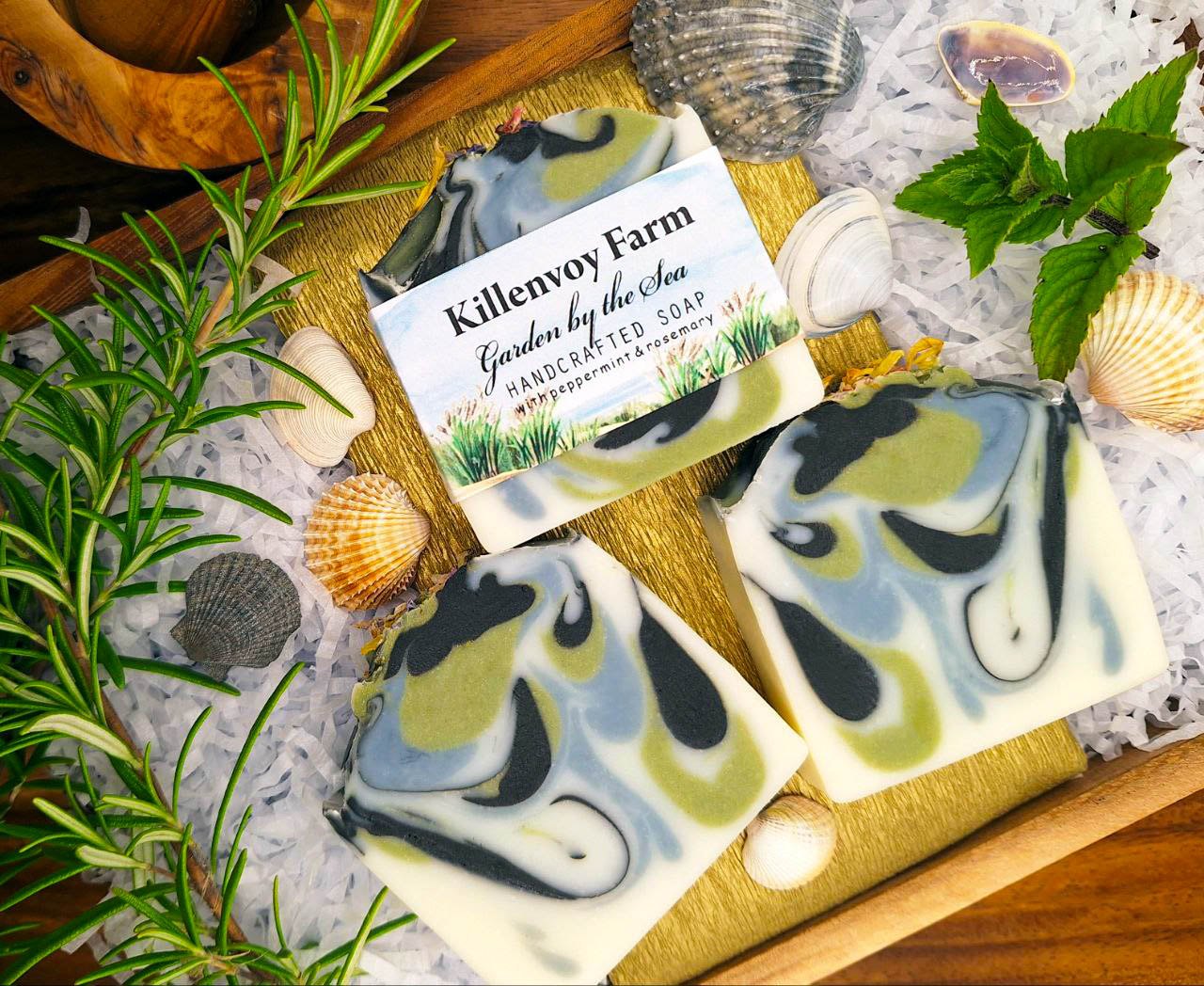 Garden by the Sea soap