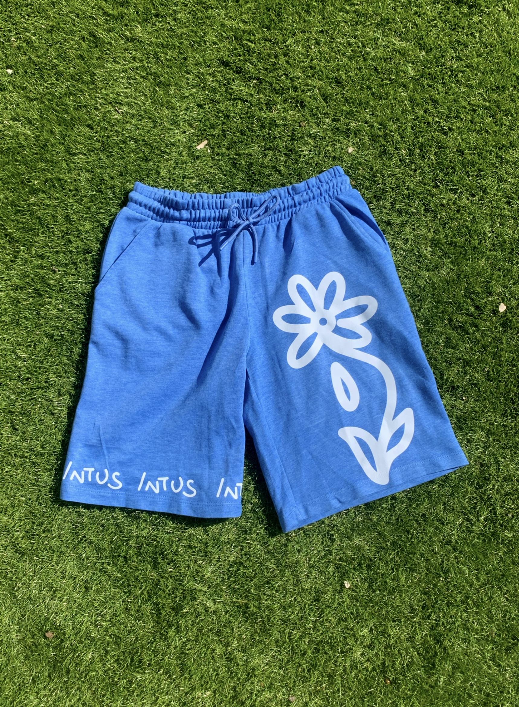 Pantalones cortos azules