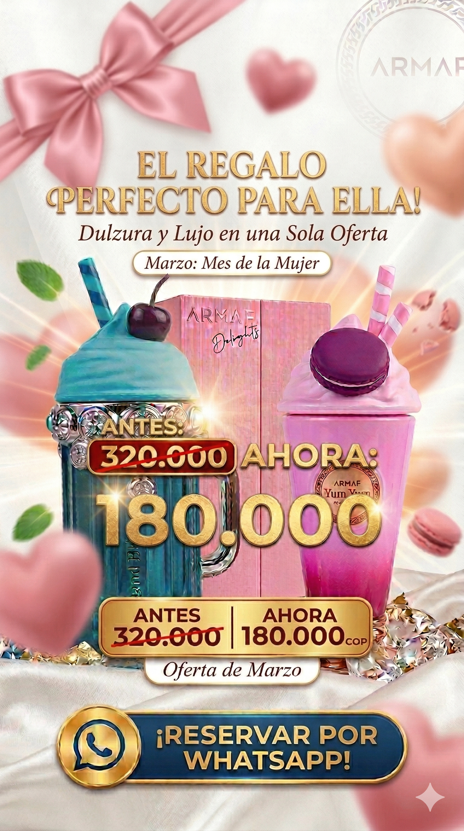 Set de Perfumes Armaf Mujer 2x1