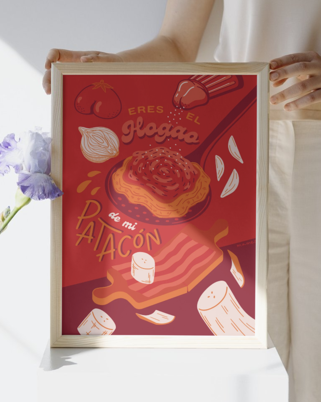 Eres el hogao de mi patacón PRINT