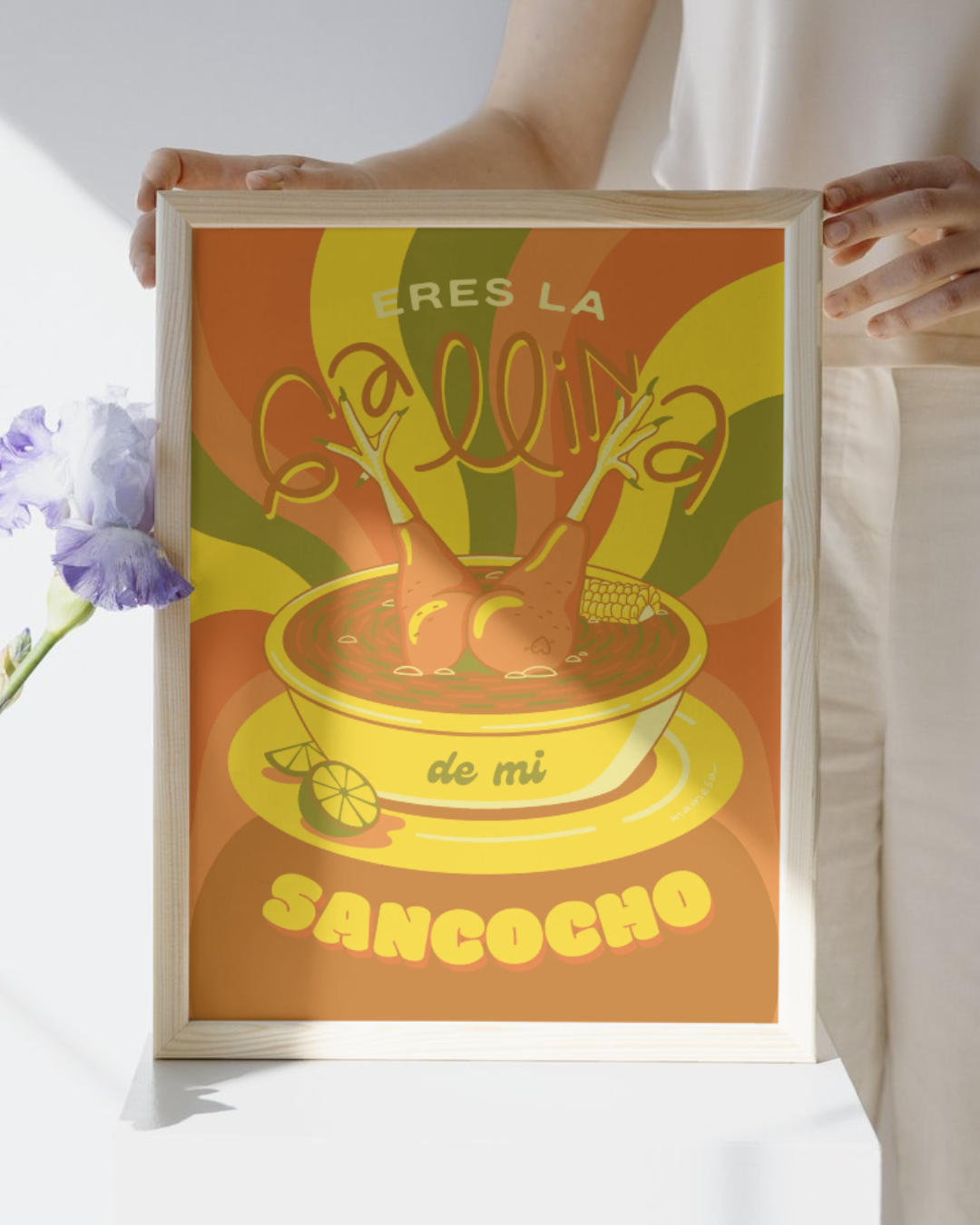 Eres la gallina de mi sancocho PRINT