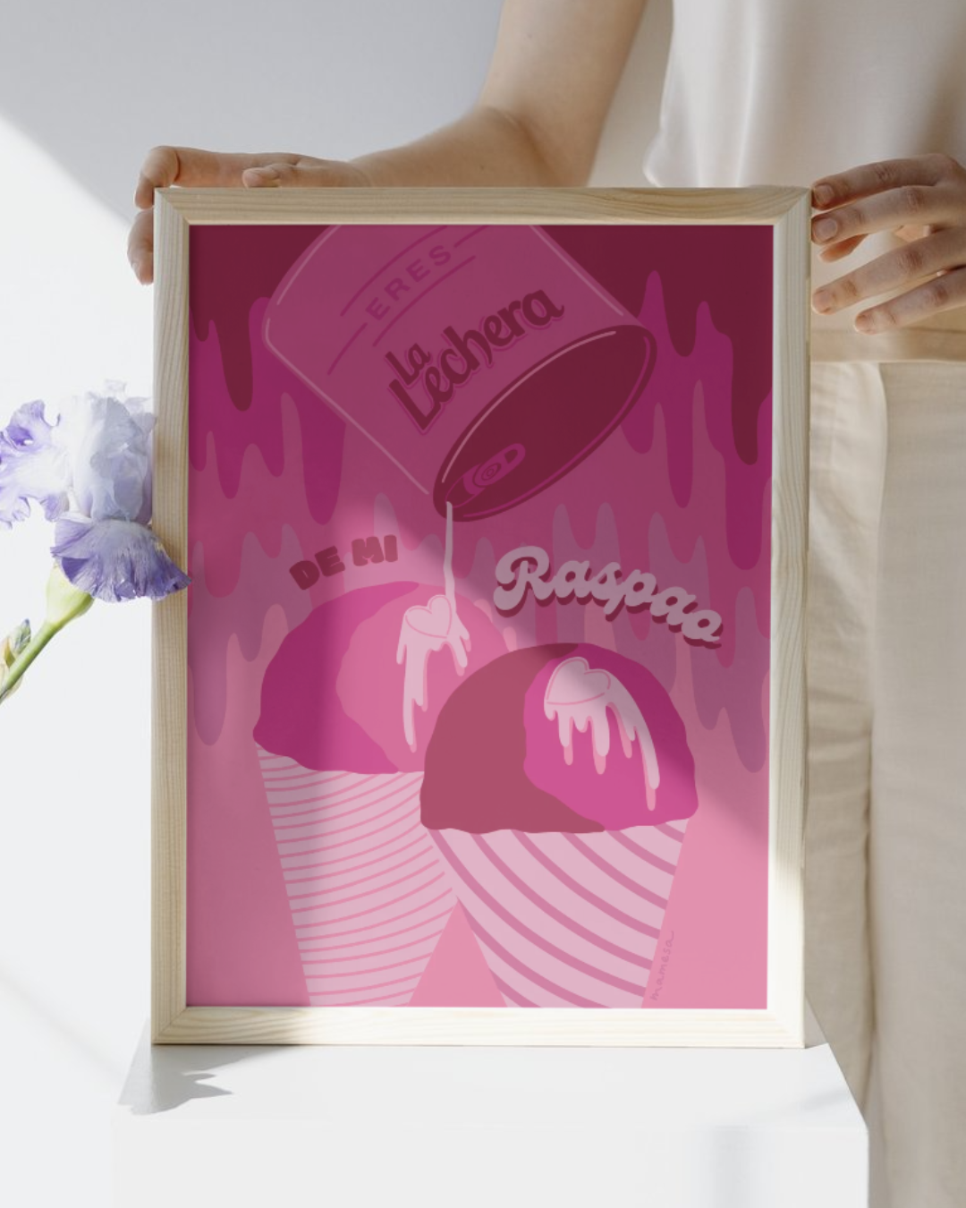 Eres la lechera de mi raspao PRINT