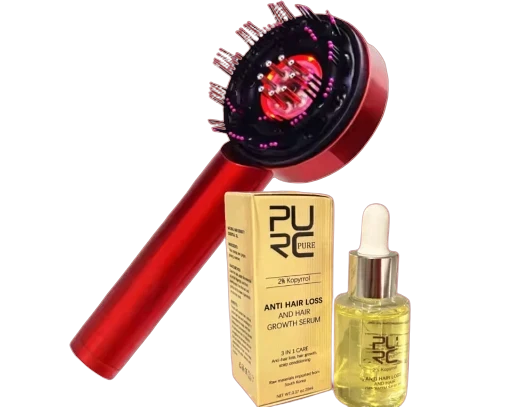 Masseur de cuir chevelu + huile