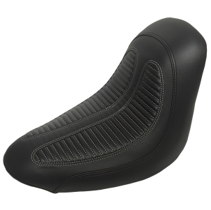 Harley Davidson Softail Seat Narrow Tuk & Roll white Stitch 2006-2017