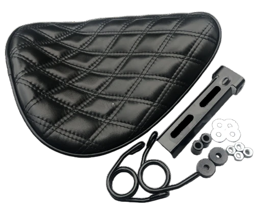 Harley Solo Seat Genuine Leather Yamaha bobber xs650 sportster chopper BSA Honda