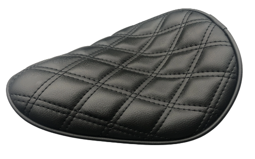 Black Tuk &Rol Solo Seat Harley chopper bober xs650 sportster cb750 triumph dyna