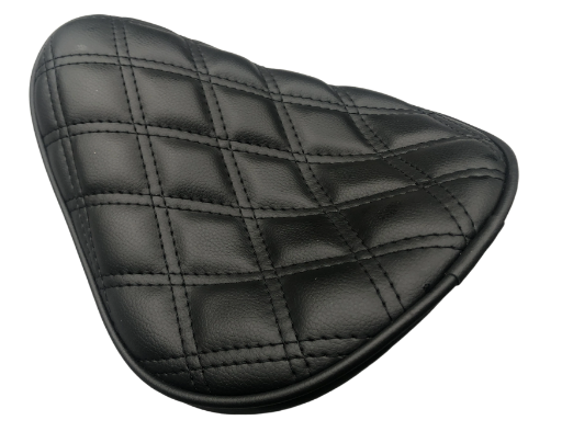 Black Tuk &Rol Solo Seat Harley chopper bober xs650 sportster cb750 triumph dyna